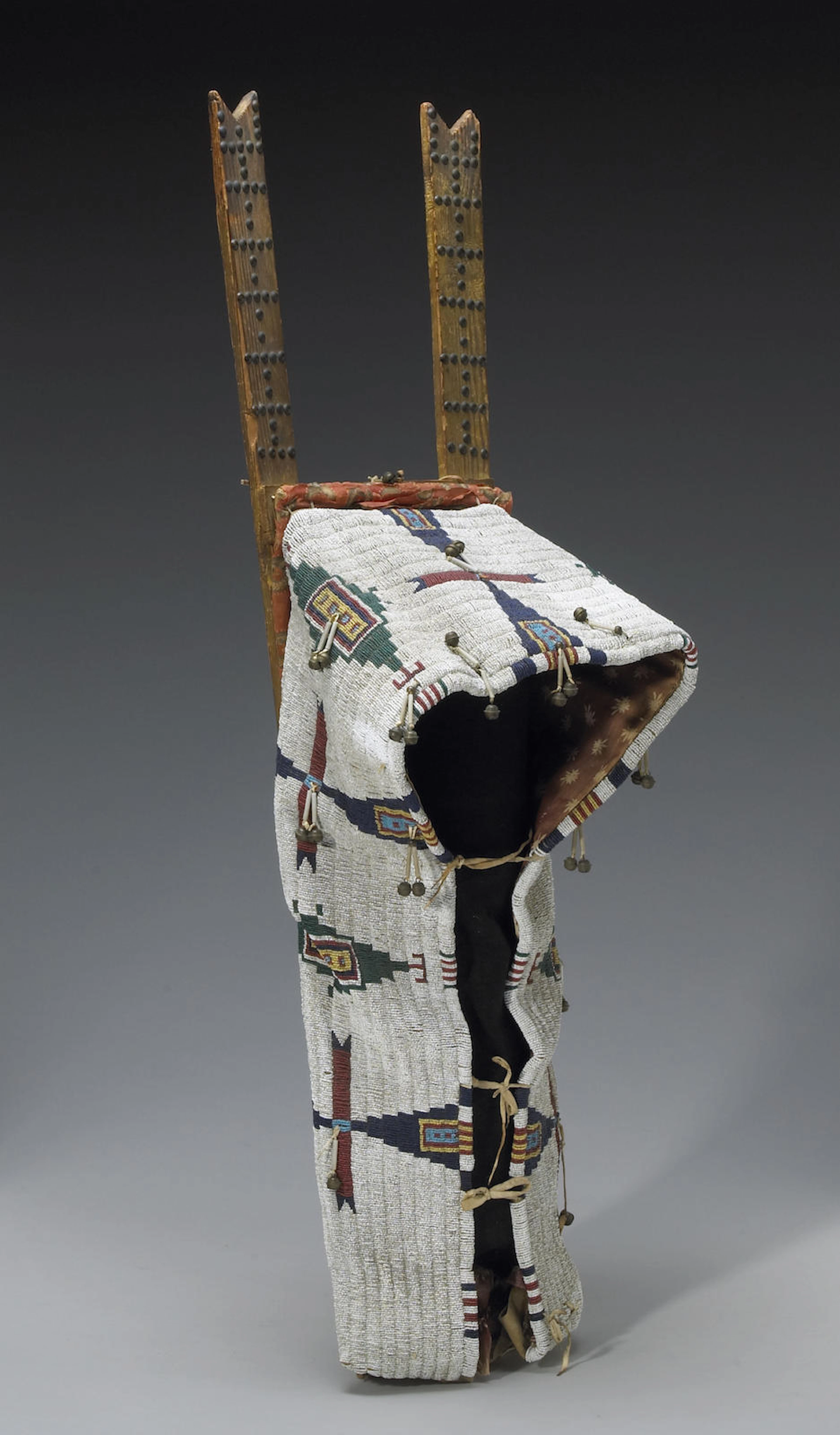 A Cheyenne beaded cradleboard