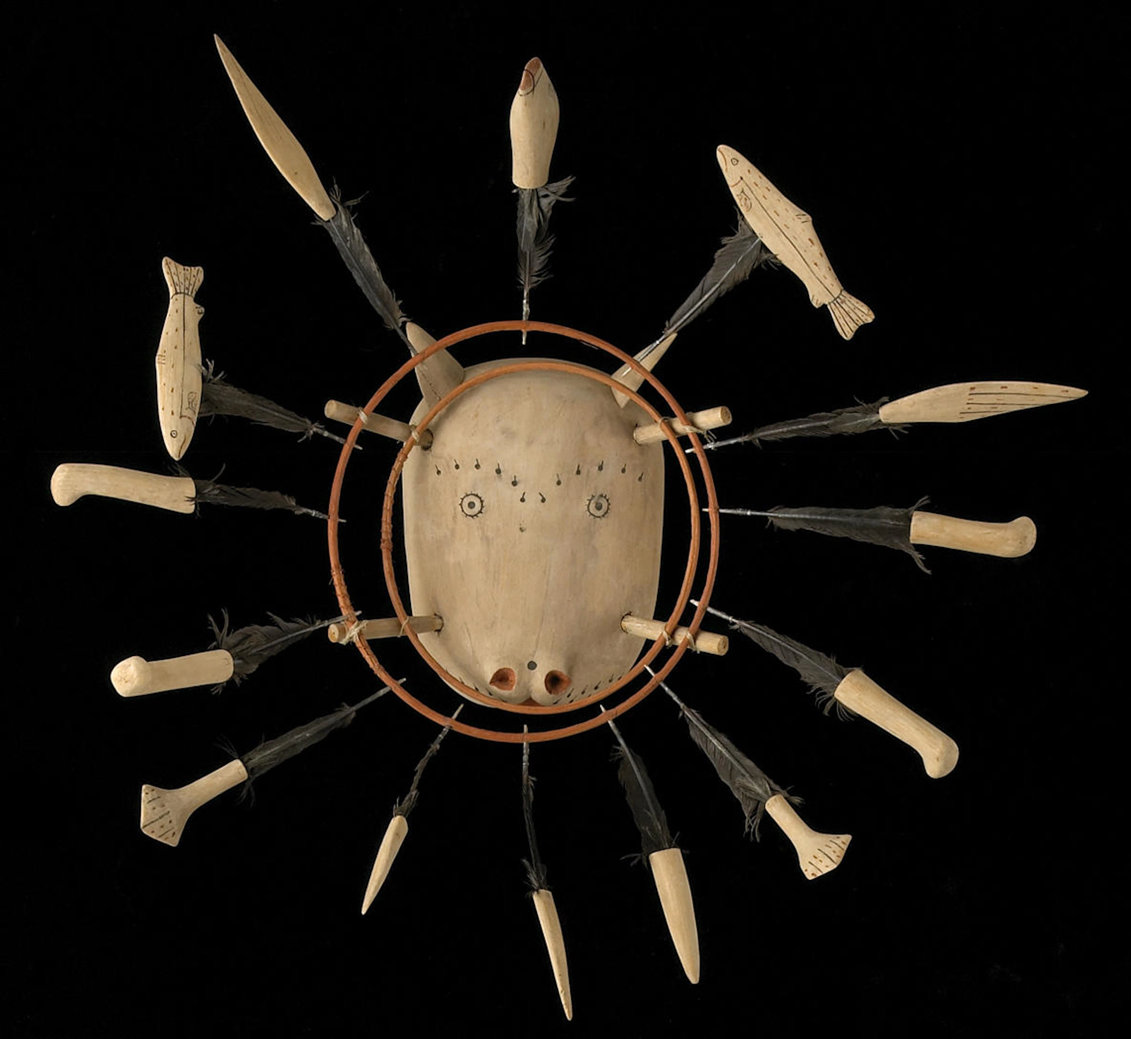 An Eskimo mask