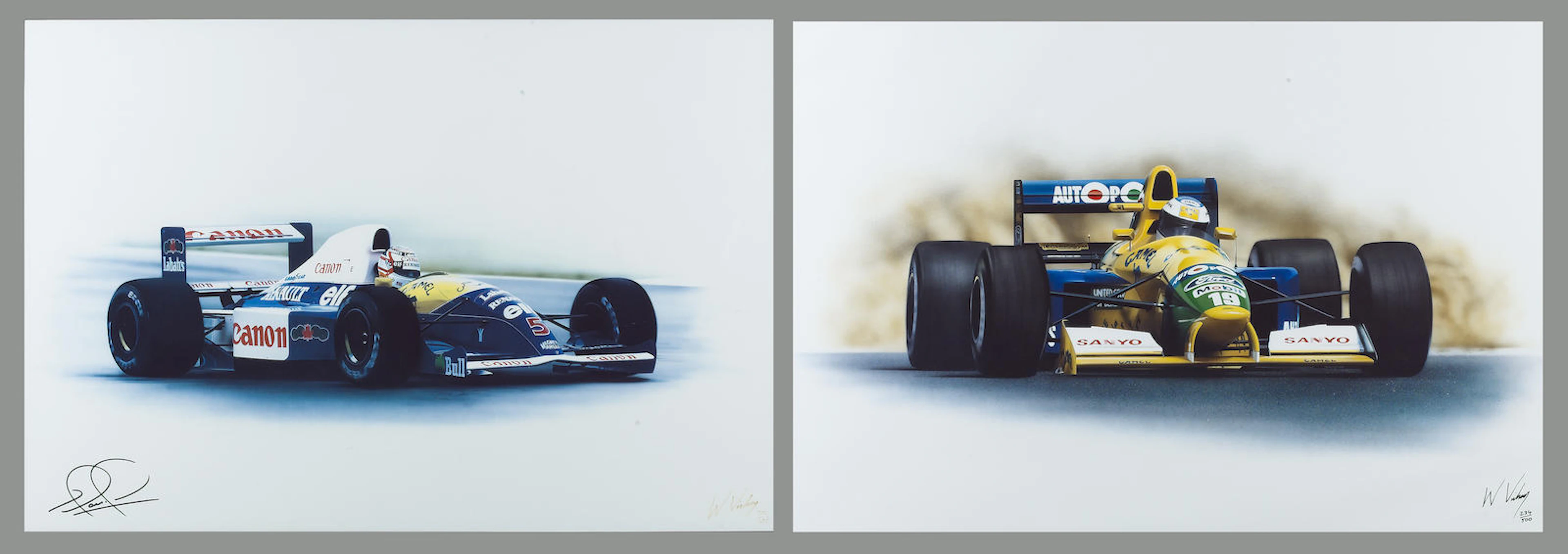 A set of Wayne Vickery prints