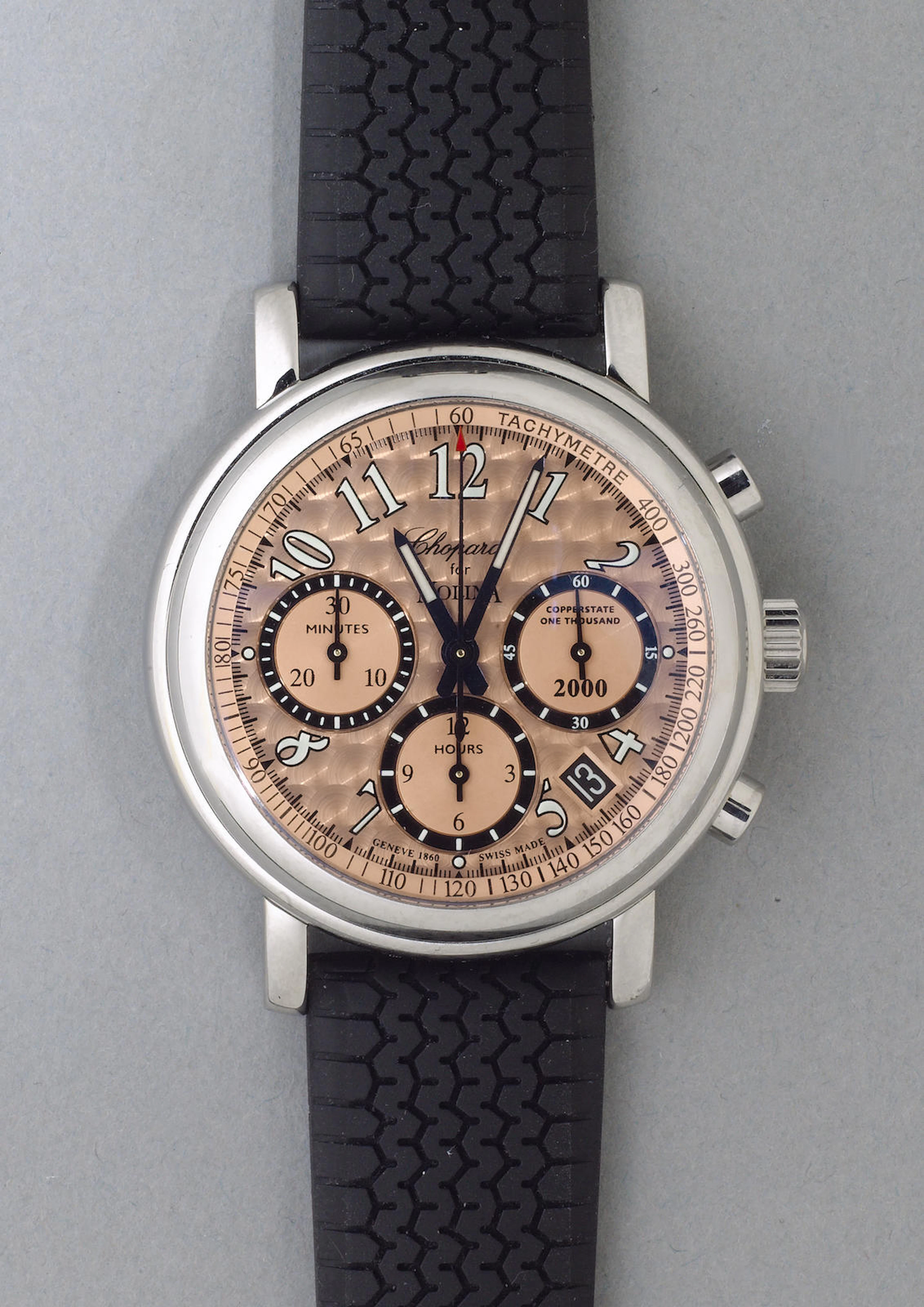A stainless steel Chopard Mille Miglia watch,