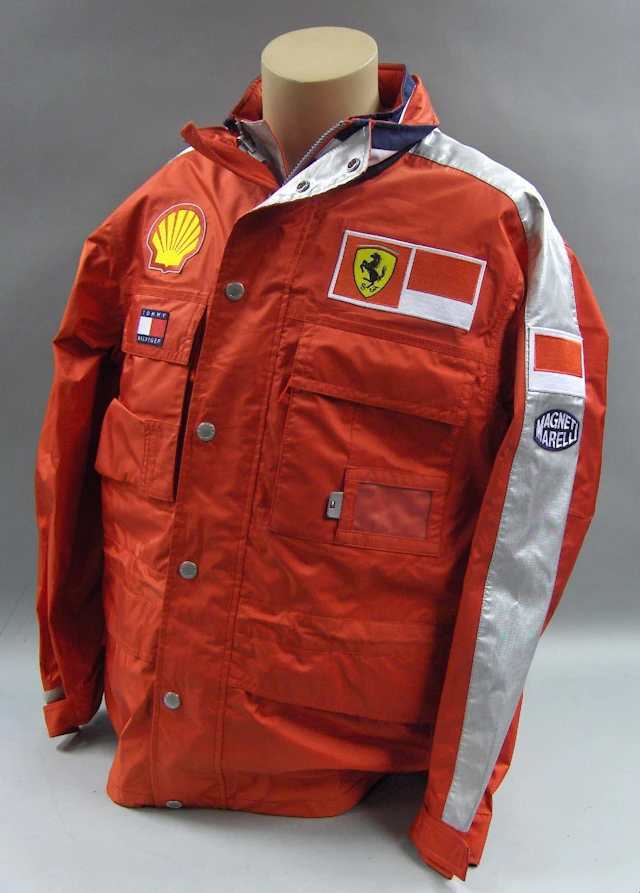 A good Tommy Hilfiger Ferrari team jacket,