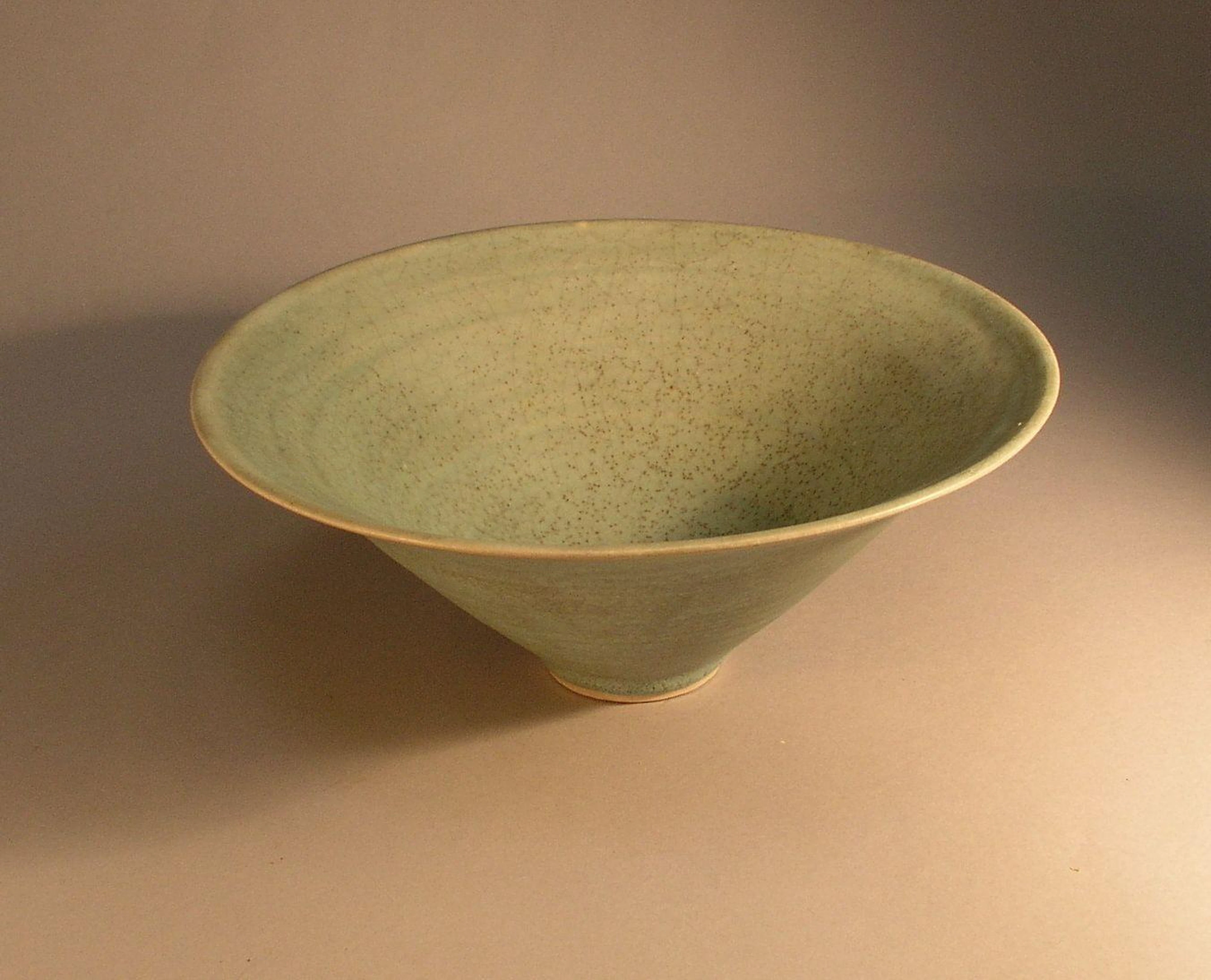 Emmanuel Cooper a conical Bowl Diameter 25.5cm (10in.)
