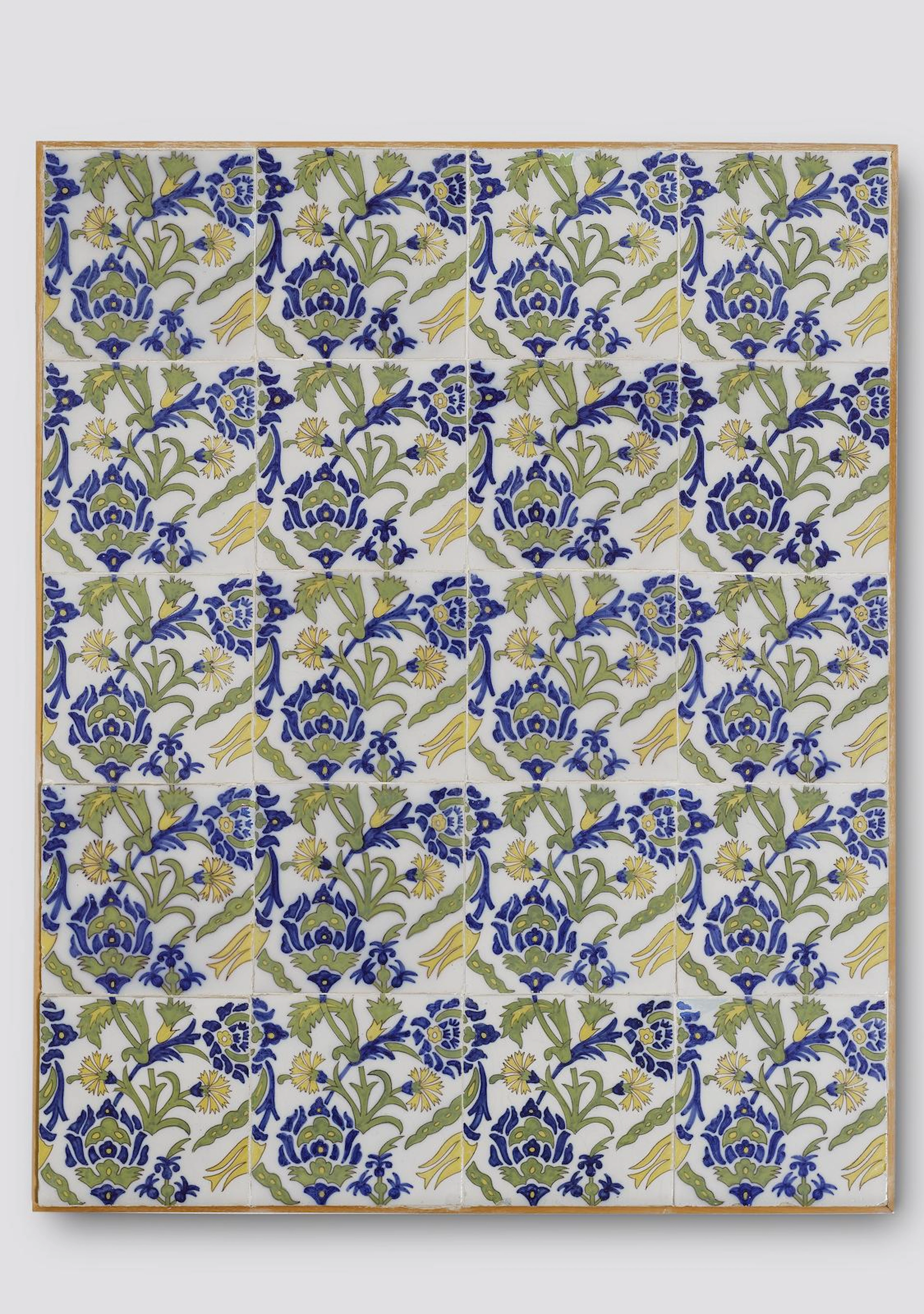 Edward Burne-Jones (attributed) For Morris & Co A Hand-Painted Tile Panel, circa 1890