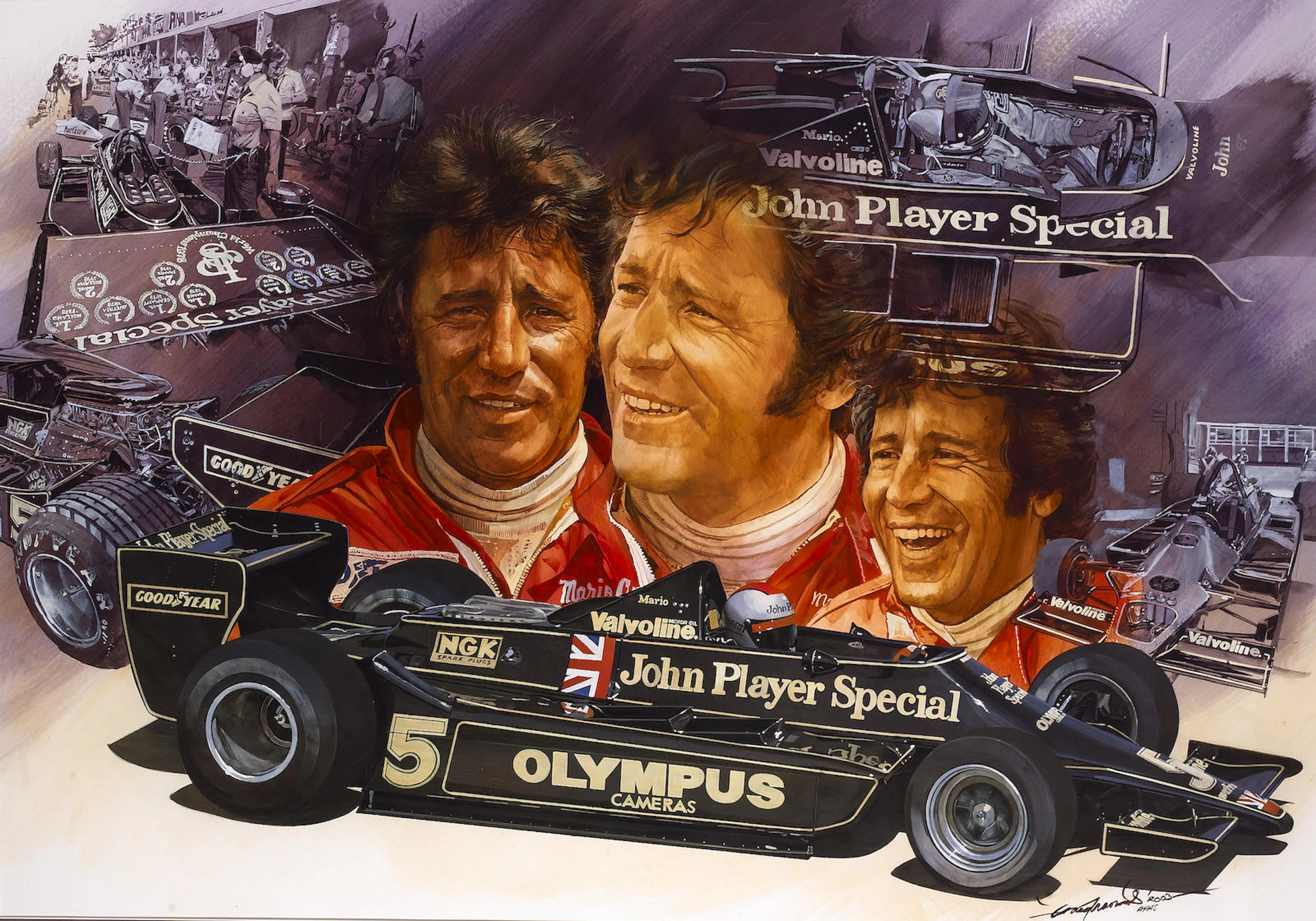 Craig Warwick, 'Mario Andretti - World Championship Year 1978',