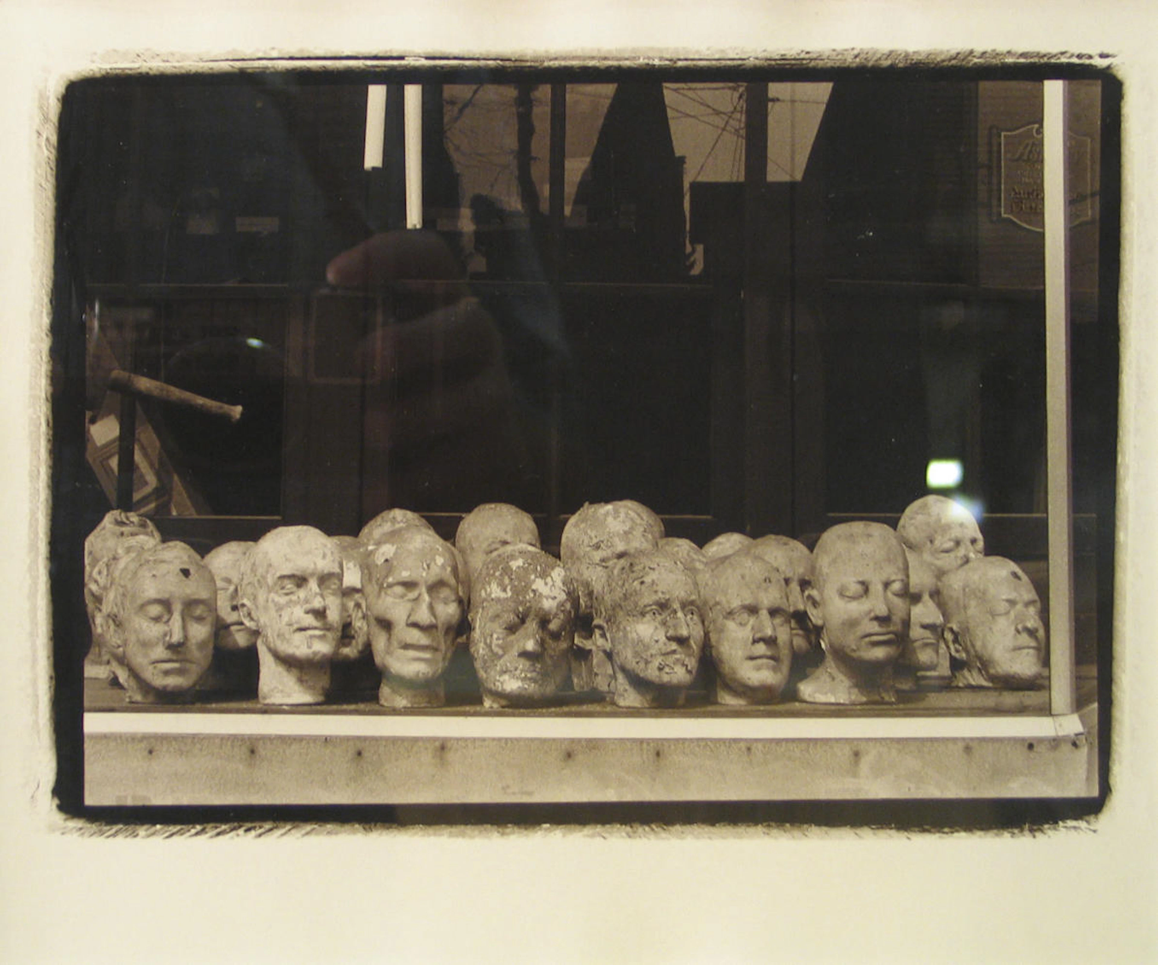 Edward Pfizenmaier (American, born 1926); Heads #1, Los Angeles; Heads #2, Roscoe, New York; (2)
