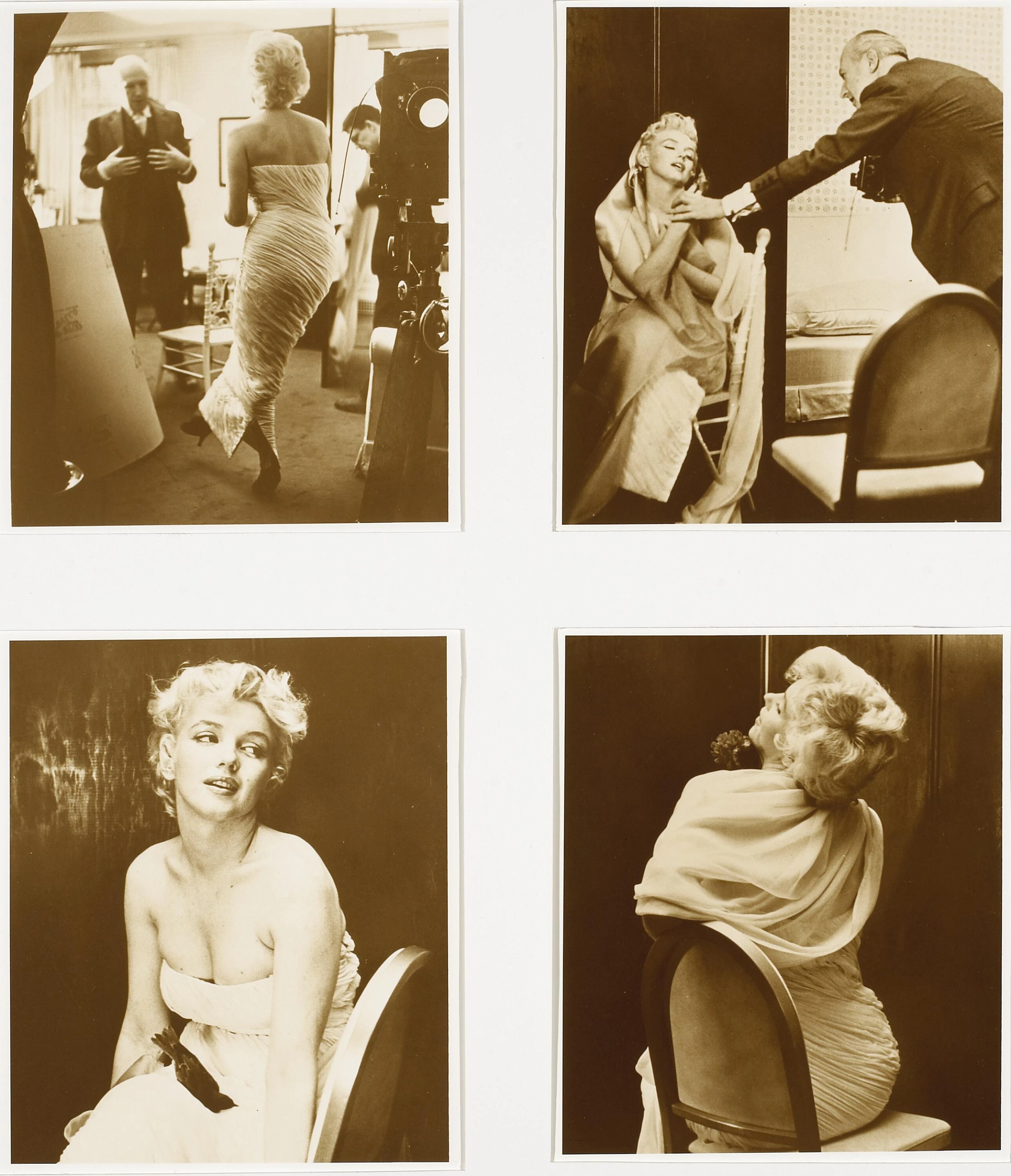 Edward Pfizenmaier (American, born 1926); Cecil Beaton Photographing Marilyn Monroe;