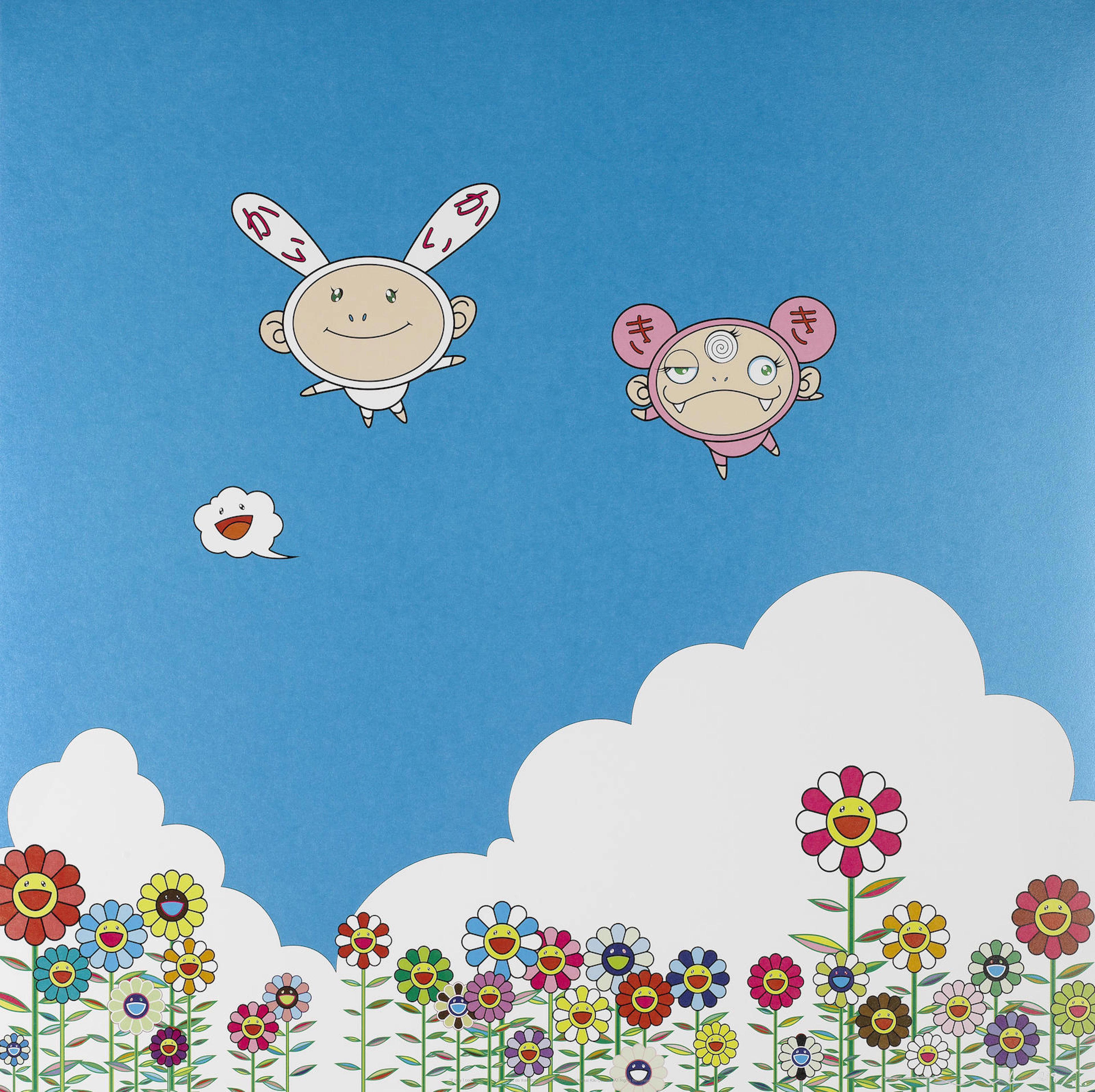 Takashi Murakami (Japanese, born 1962) 'If Only I Could Do This, If Only I Could Do That', 2006