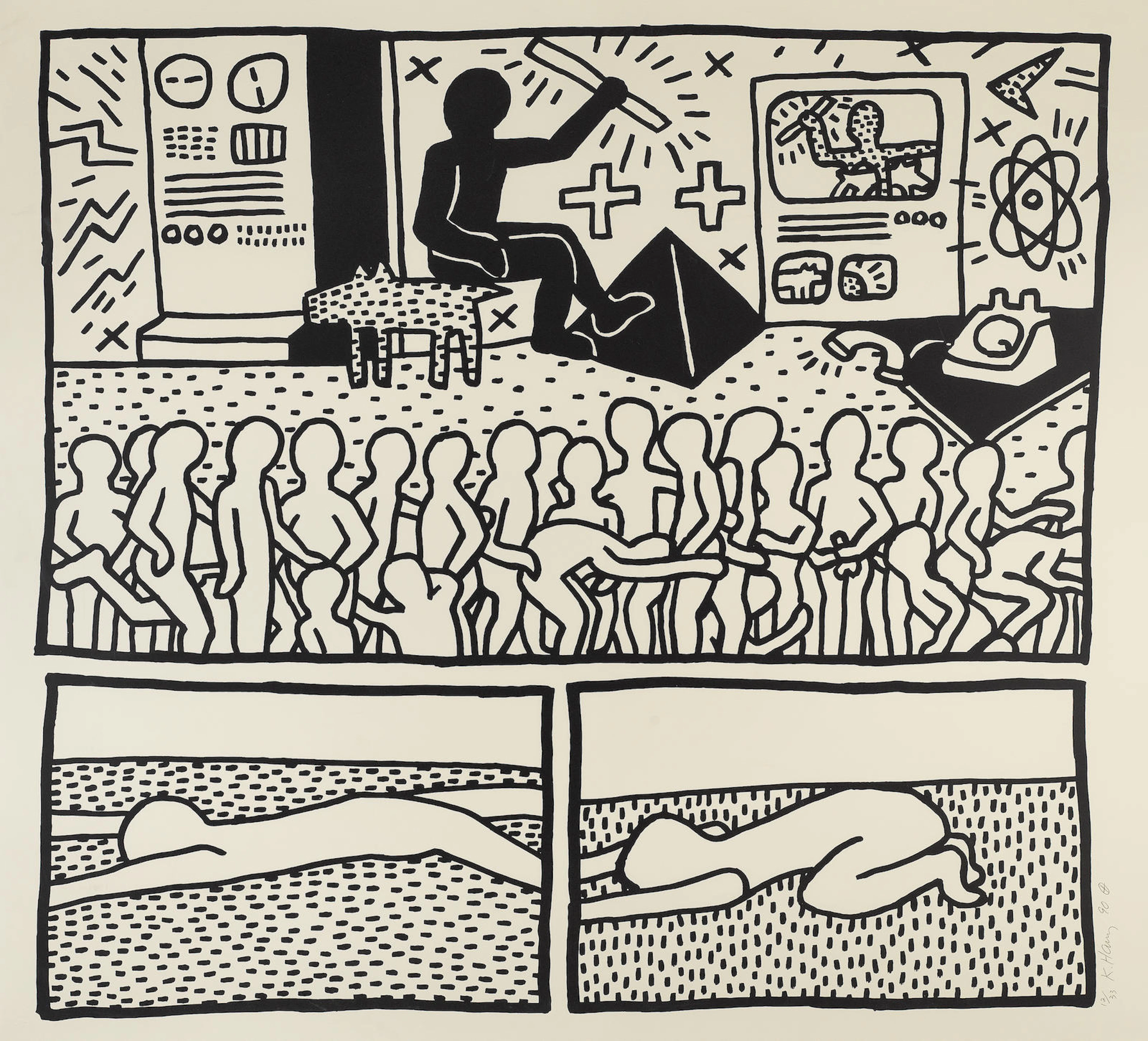 'Blueprint Drawing #15', 1990