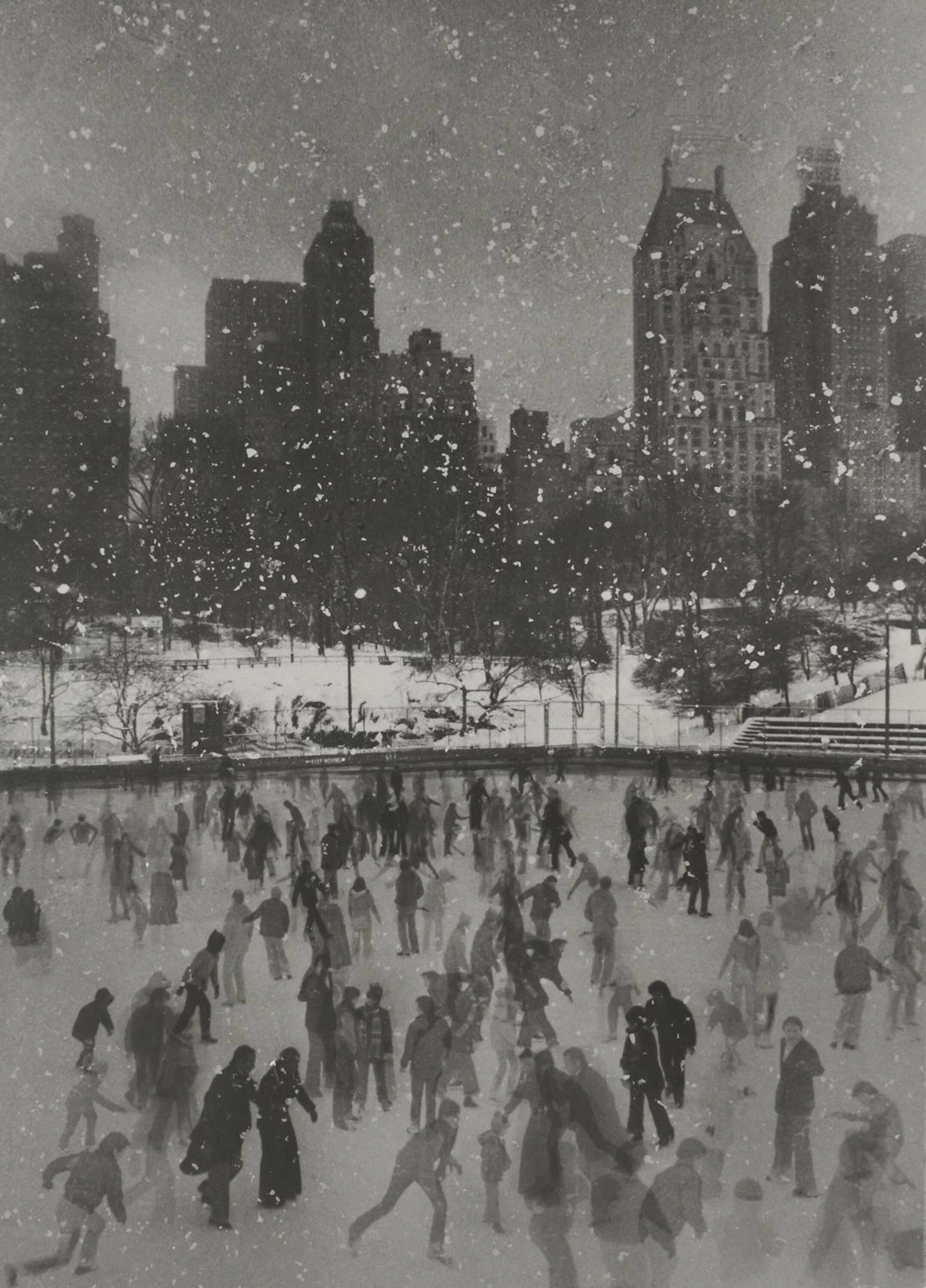 Edward Pfizenmaier (American, born 1926); Wollman Rink, Central Park, New York; Empire State Bldg., N.Y.C.; (2)