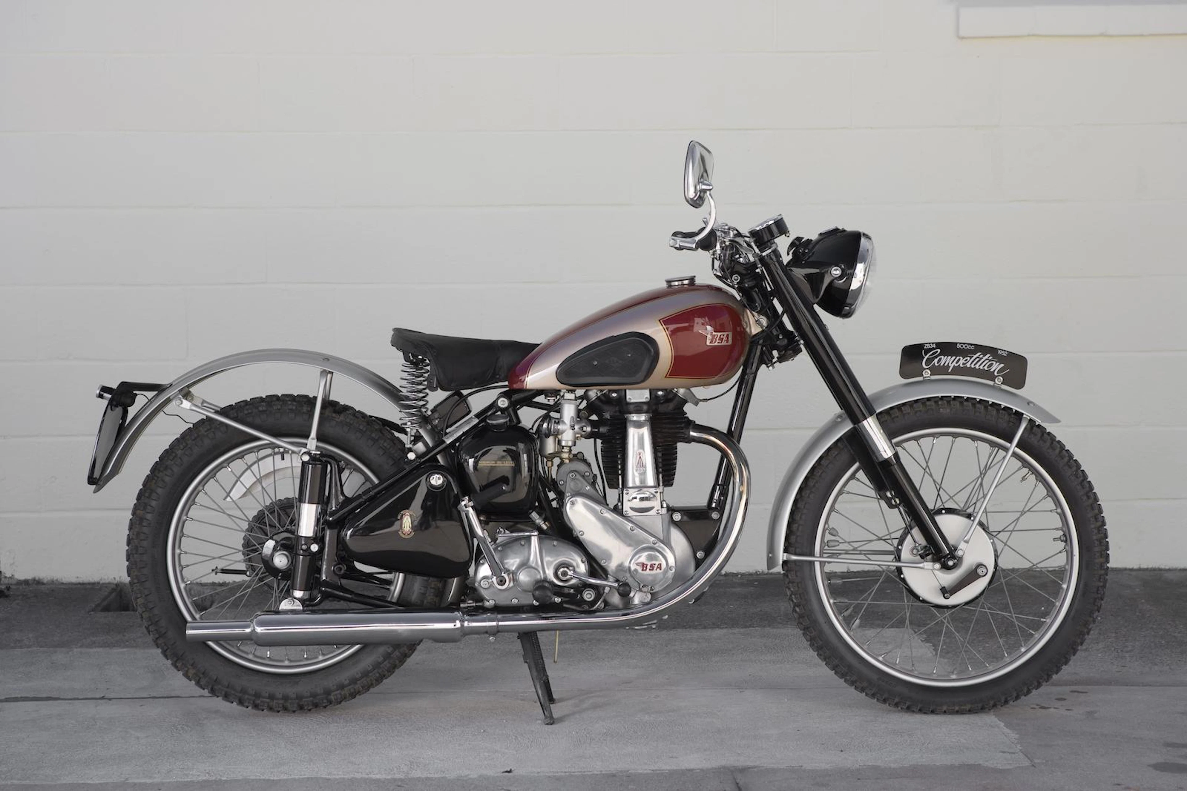 1952 BSA 500cc ZB34 "Hillclimb Special"