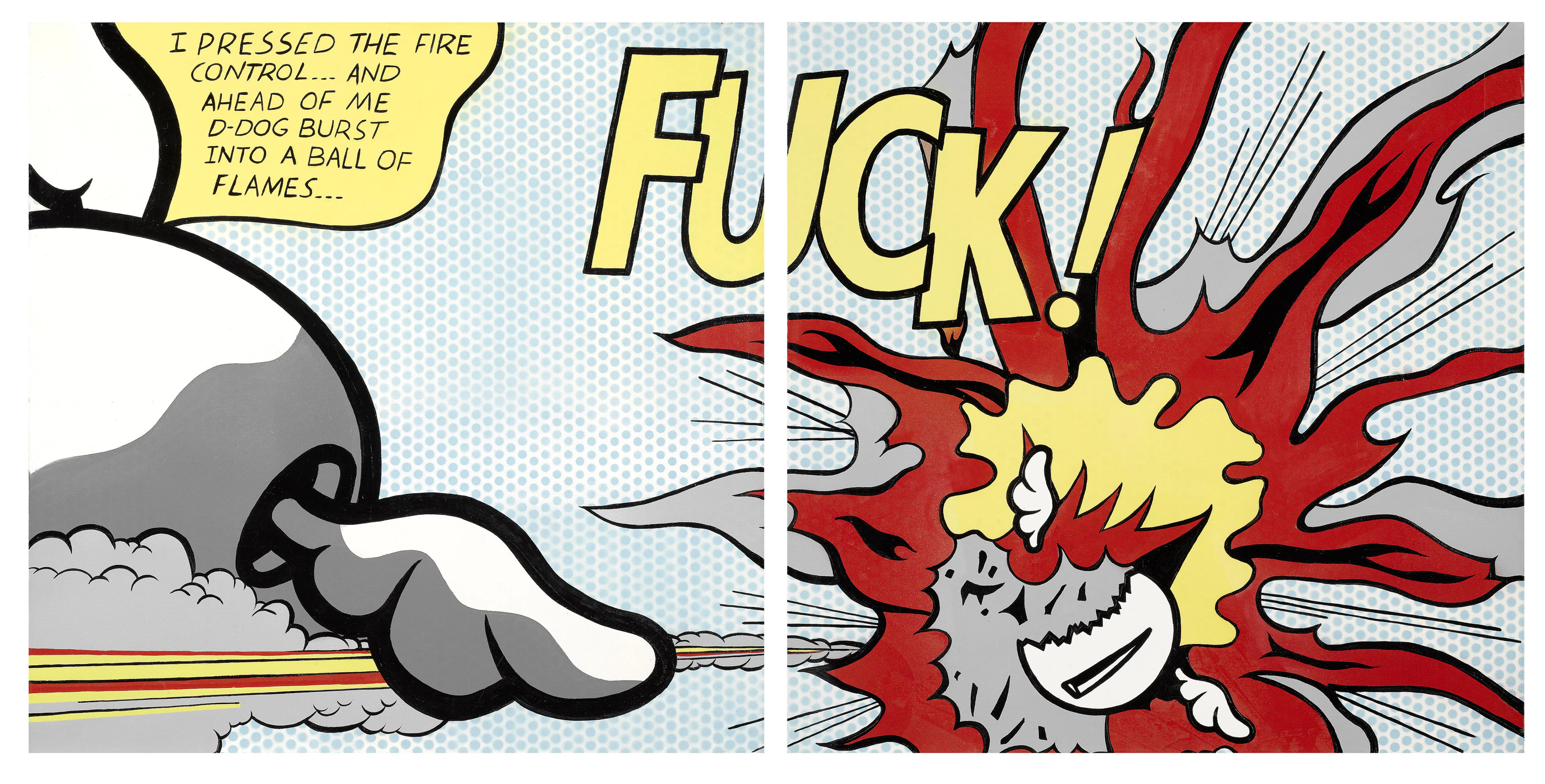 D*Face (British) 'Fuck Pop Art', 2004