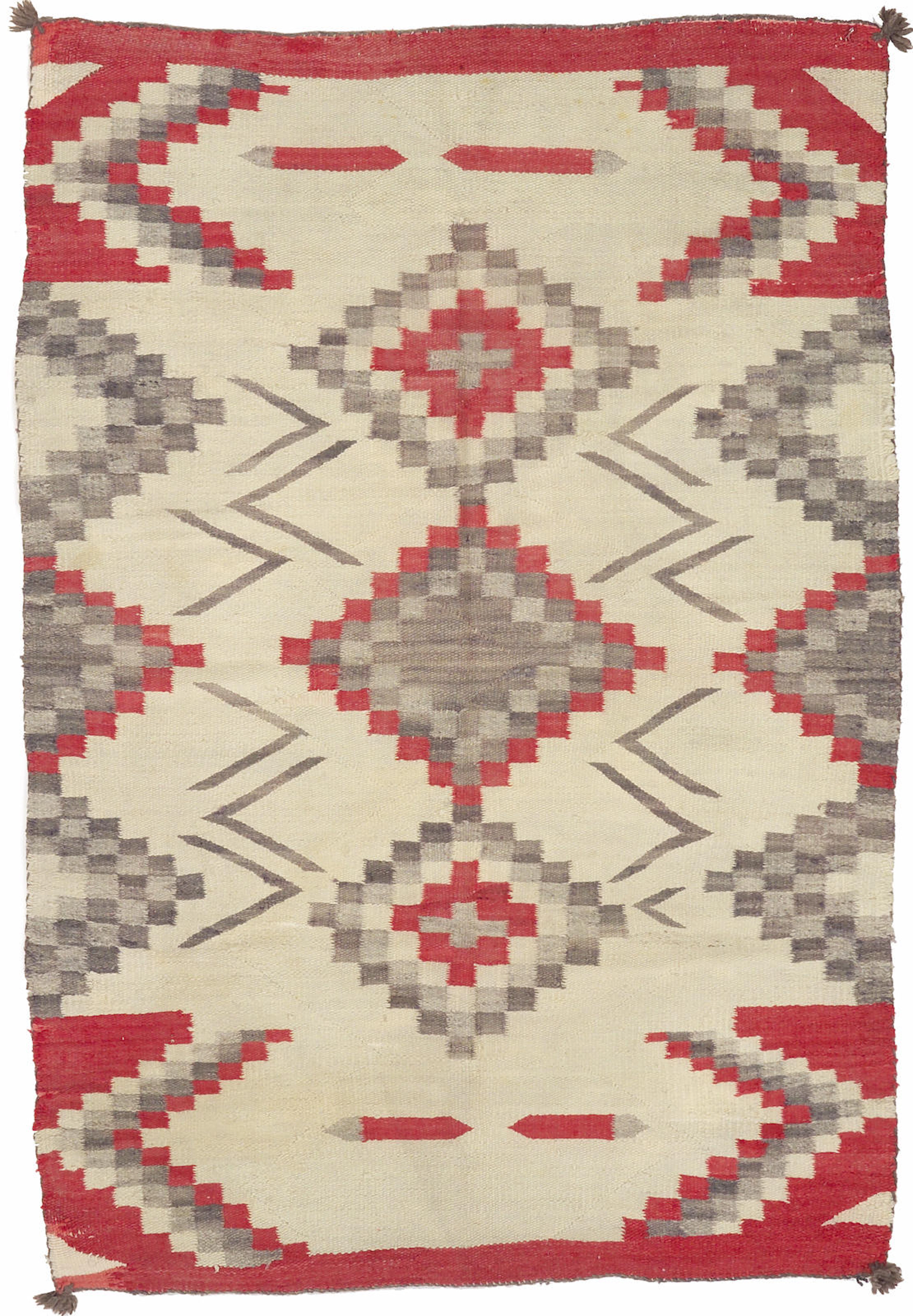 A Navajo transitional rug, 5ft 2in x 3ft 7in