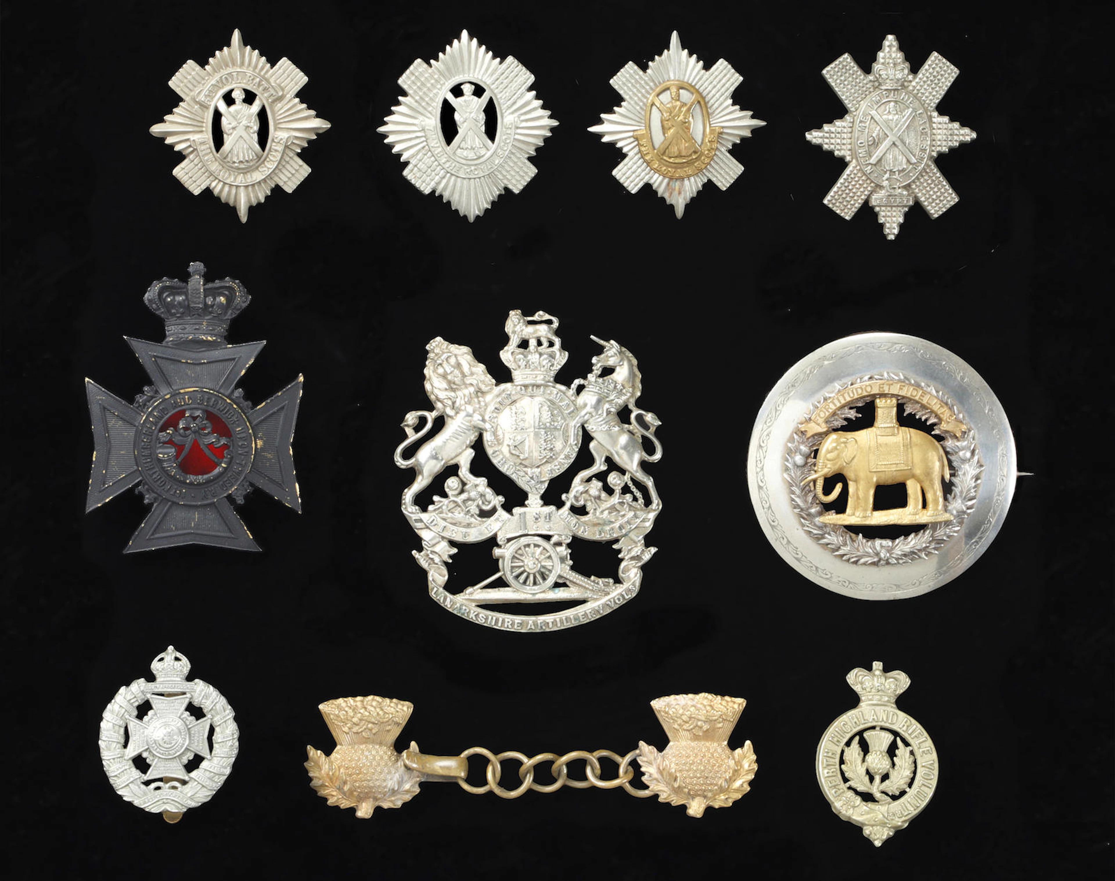 42nd Royal Highland (The Black Watch) Regiment Other Ranks Glengarry Badge C.1874-1881