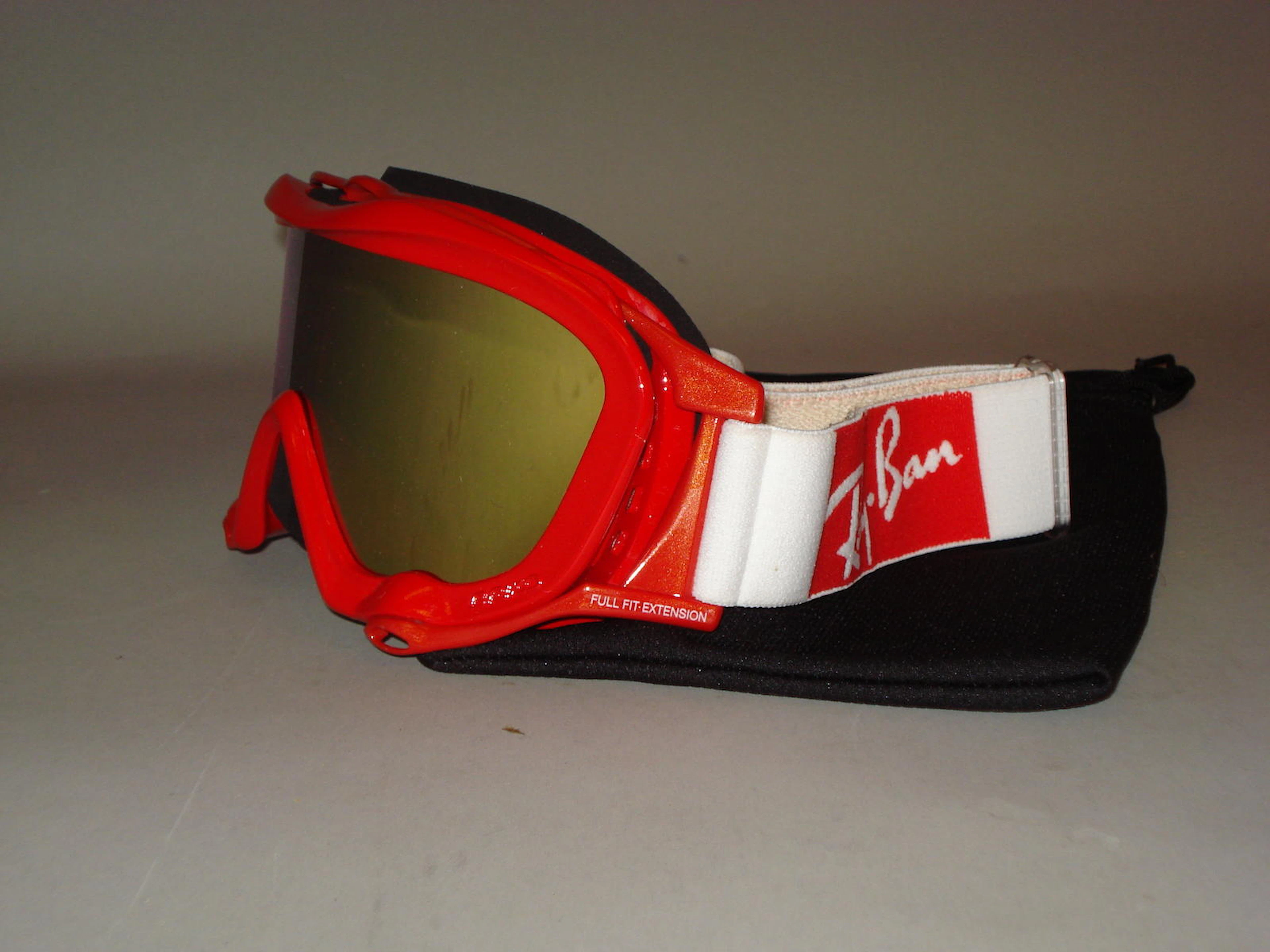 A pair of Ray-Ban Honda pit crew goggles, 2006,