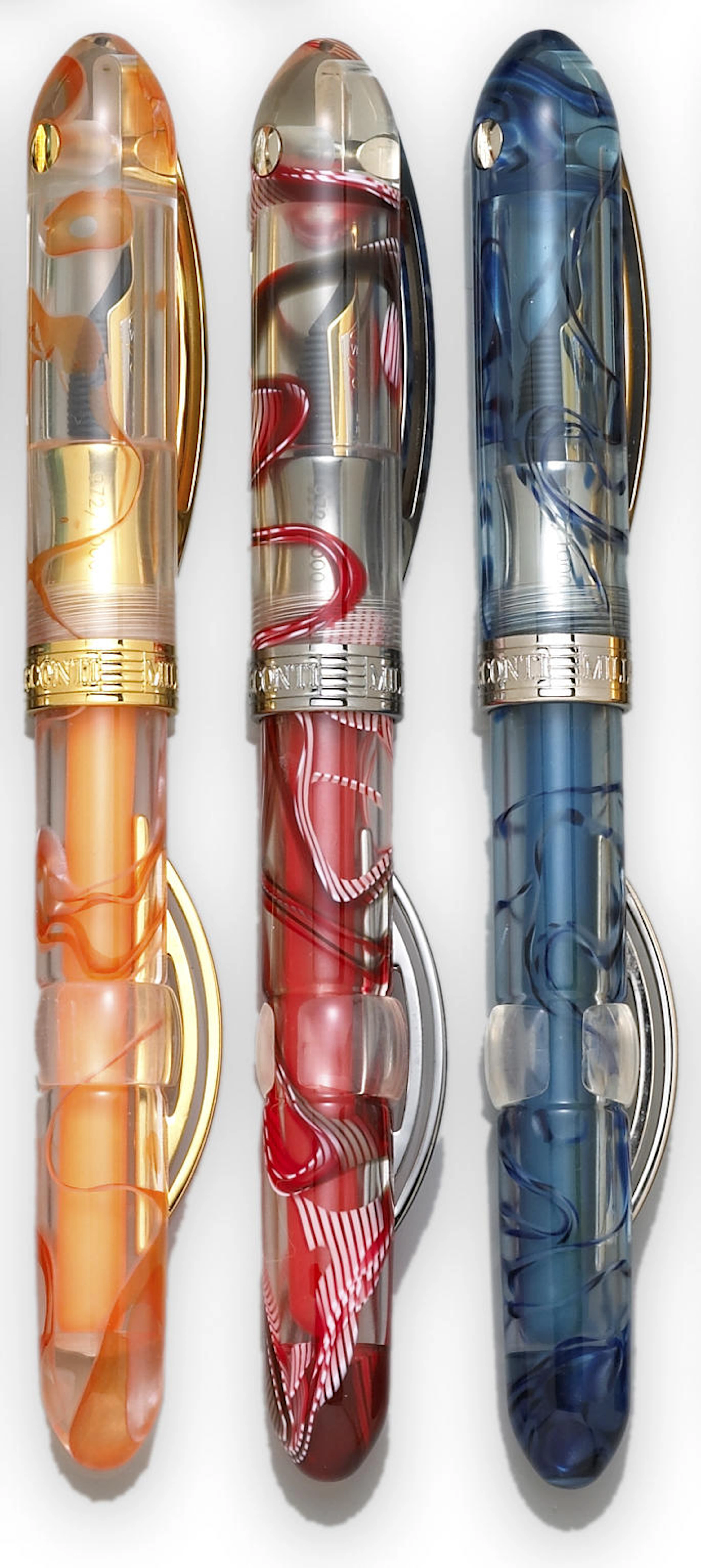 VISCONTI: Millennium Arc Limited Edition Set of Three Fountain Pens