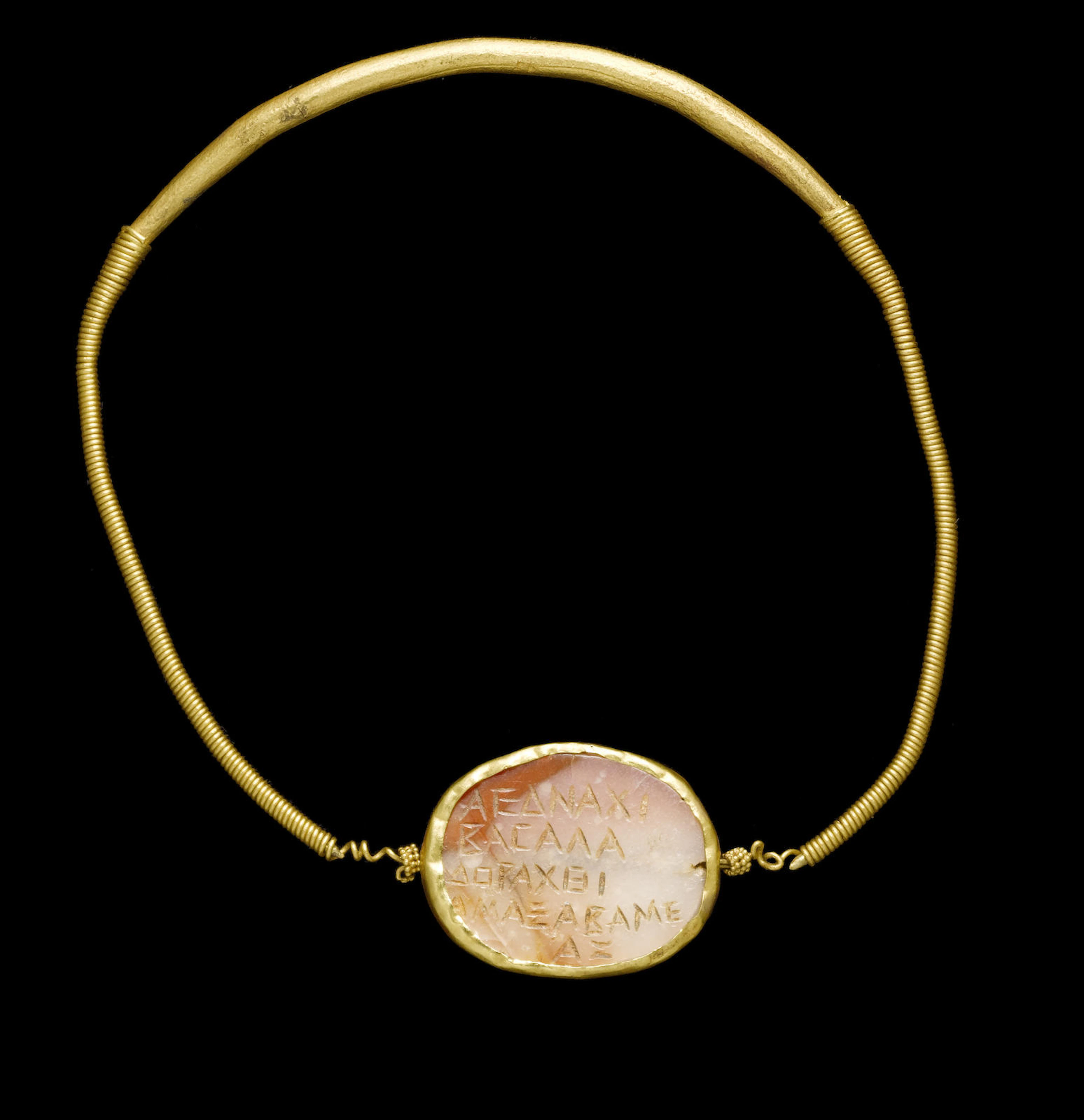 A Roman agate magical gem