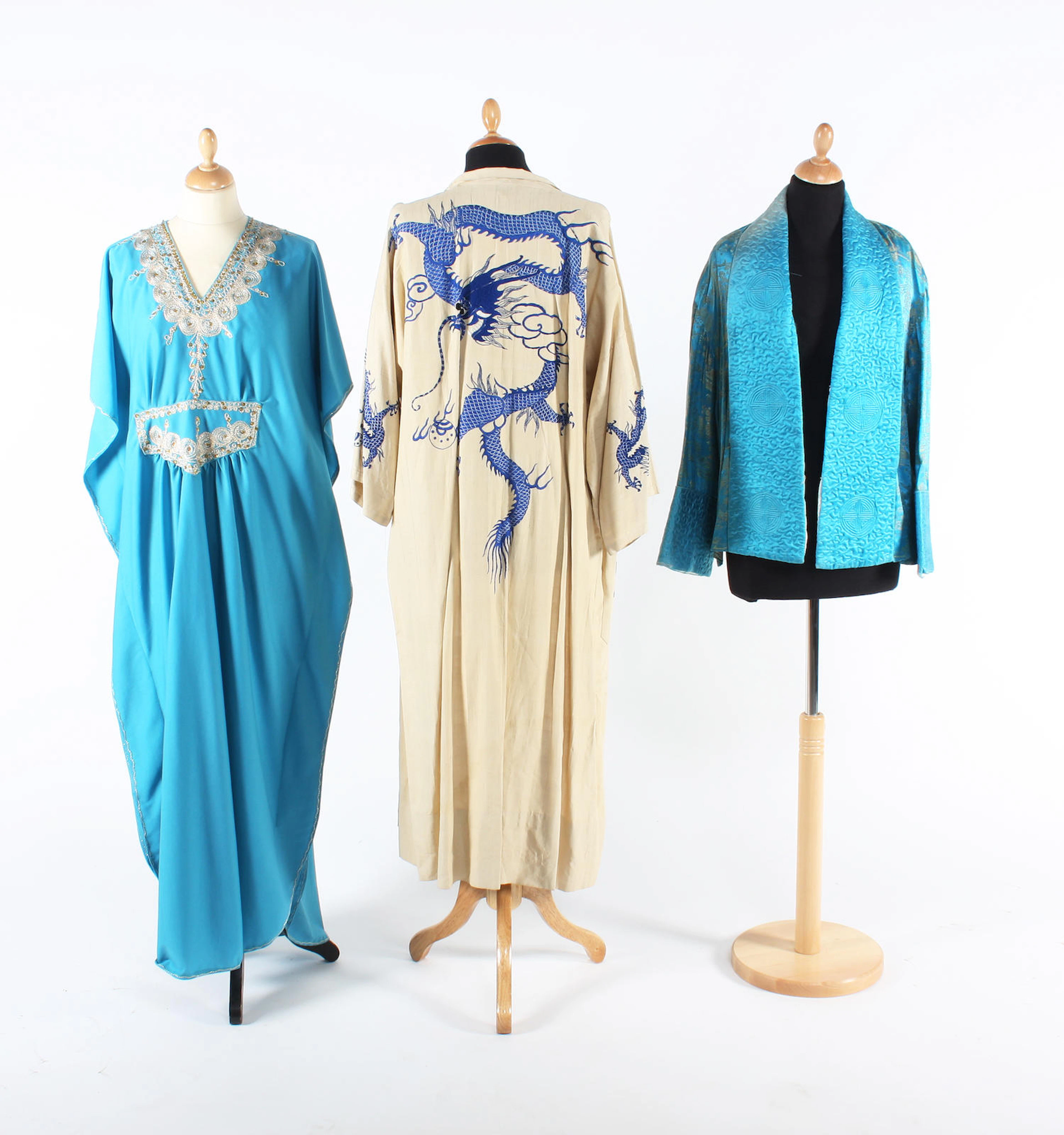 A group of Japanese, Chinese and ethnic clothing