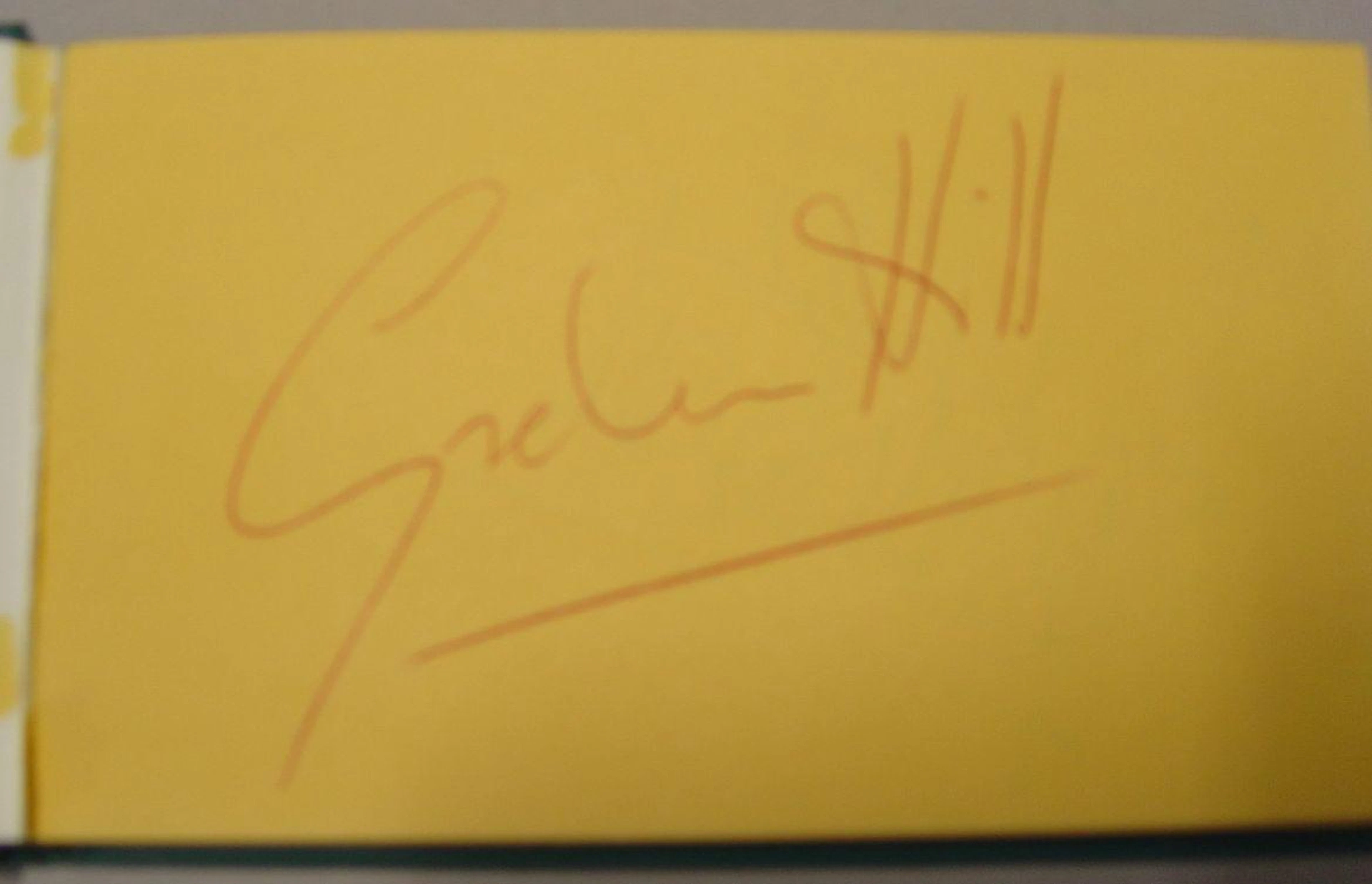 An Autograph album,