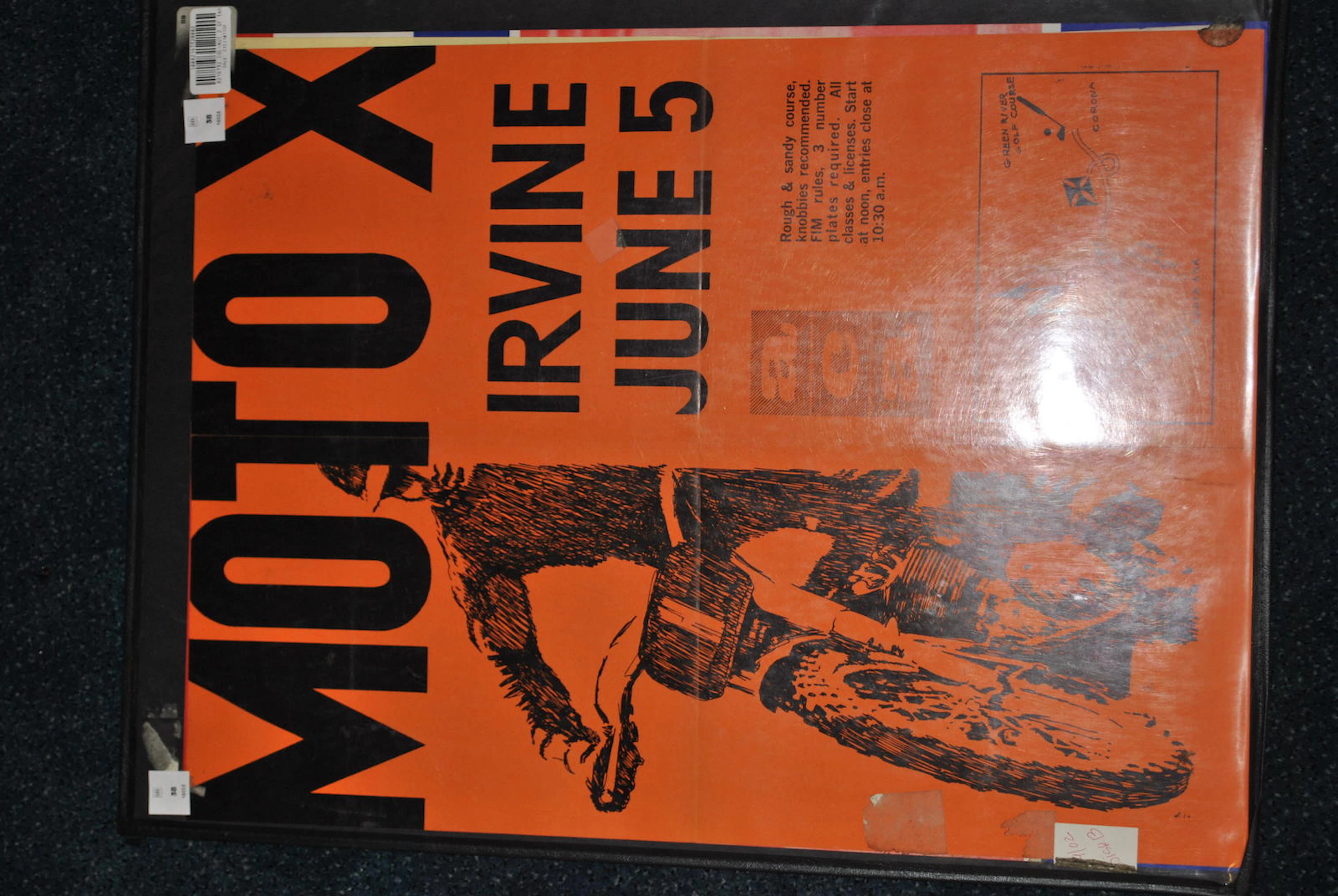 Four 1960s Motorcycle posters,