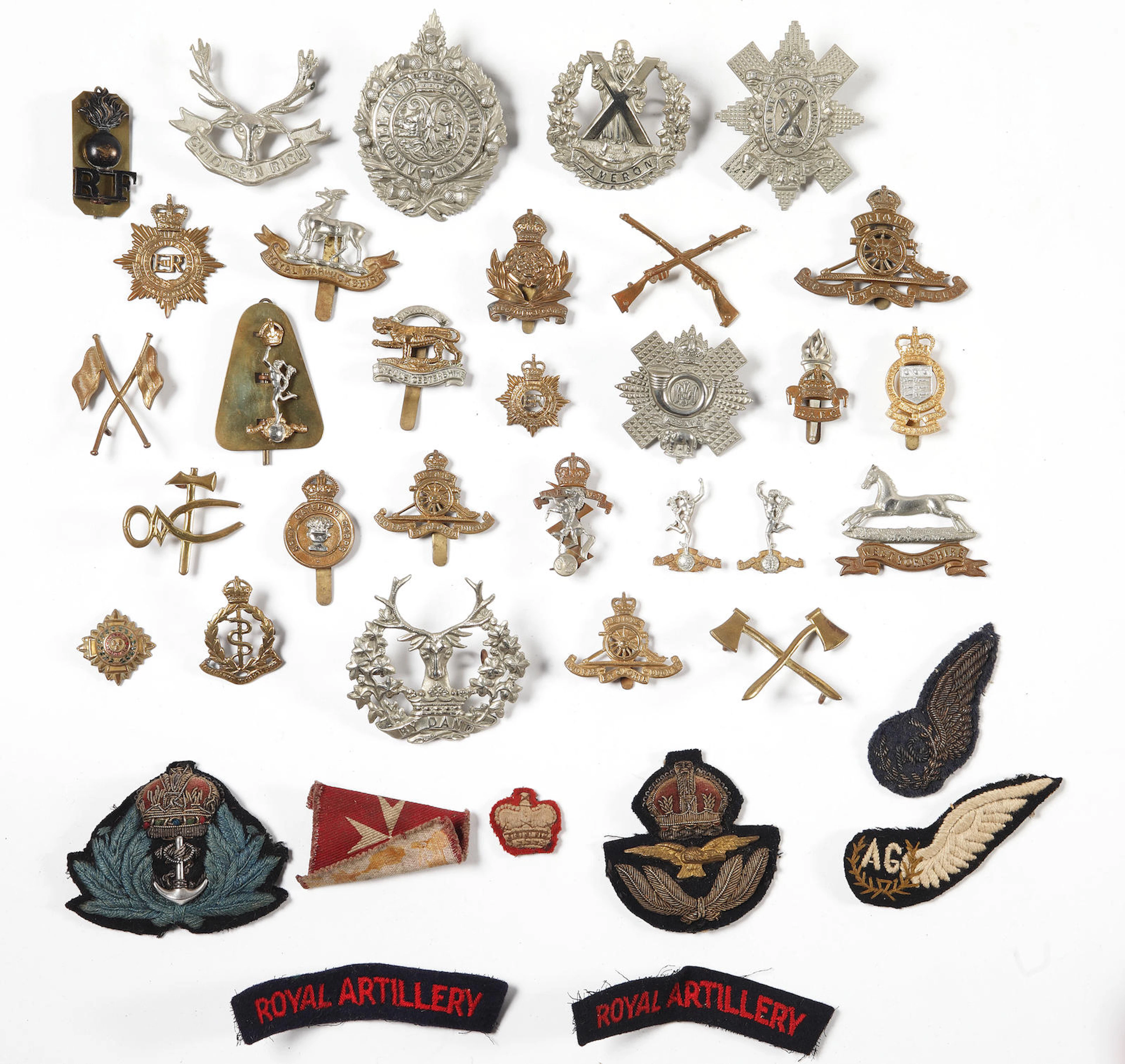 British Headress Badges