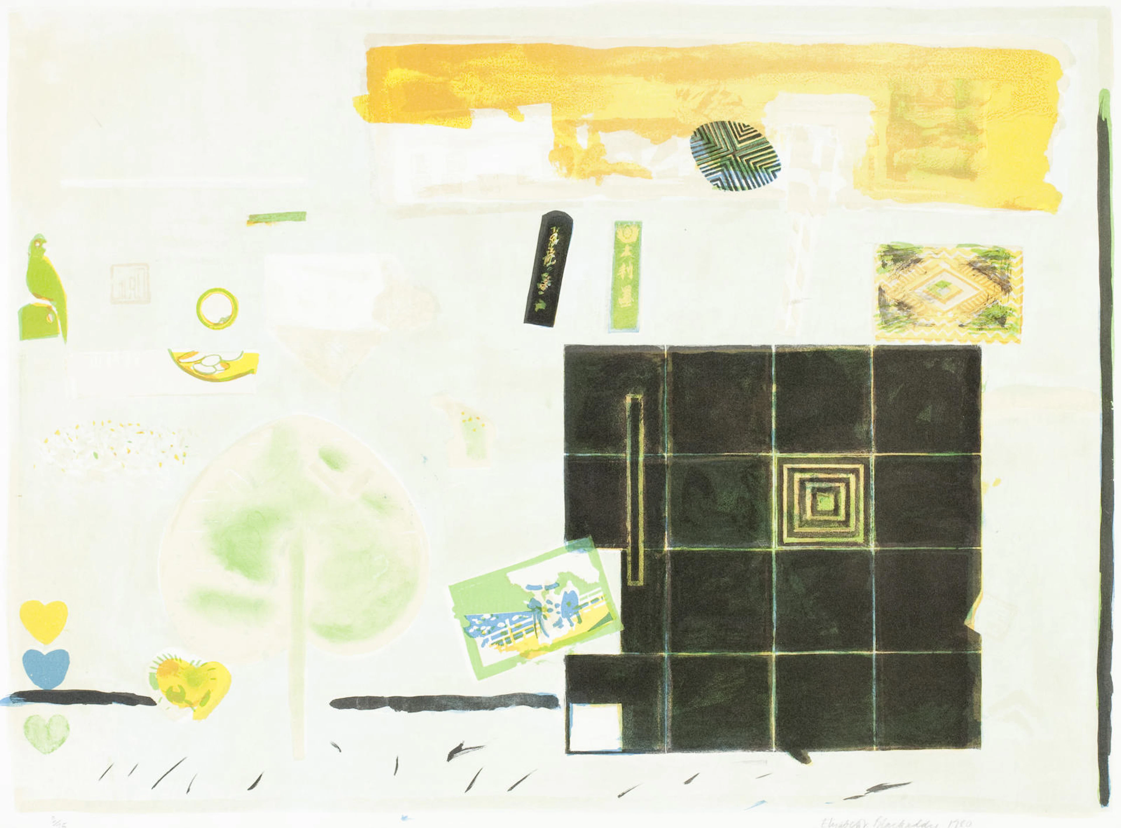Dame Elizabeth Blackadder, OBE, RA (British, born 1931) Chinese objects