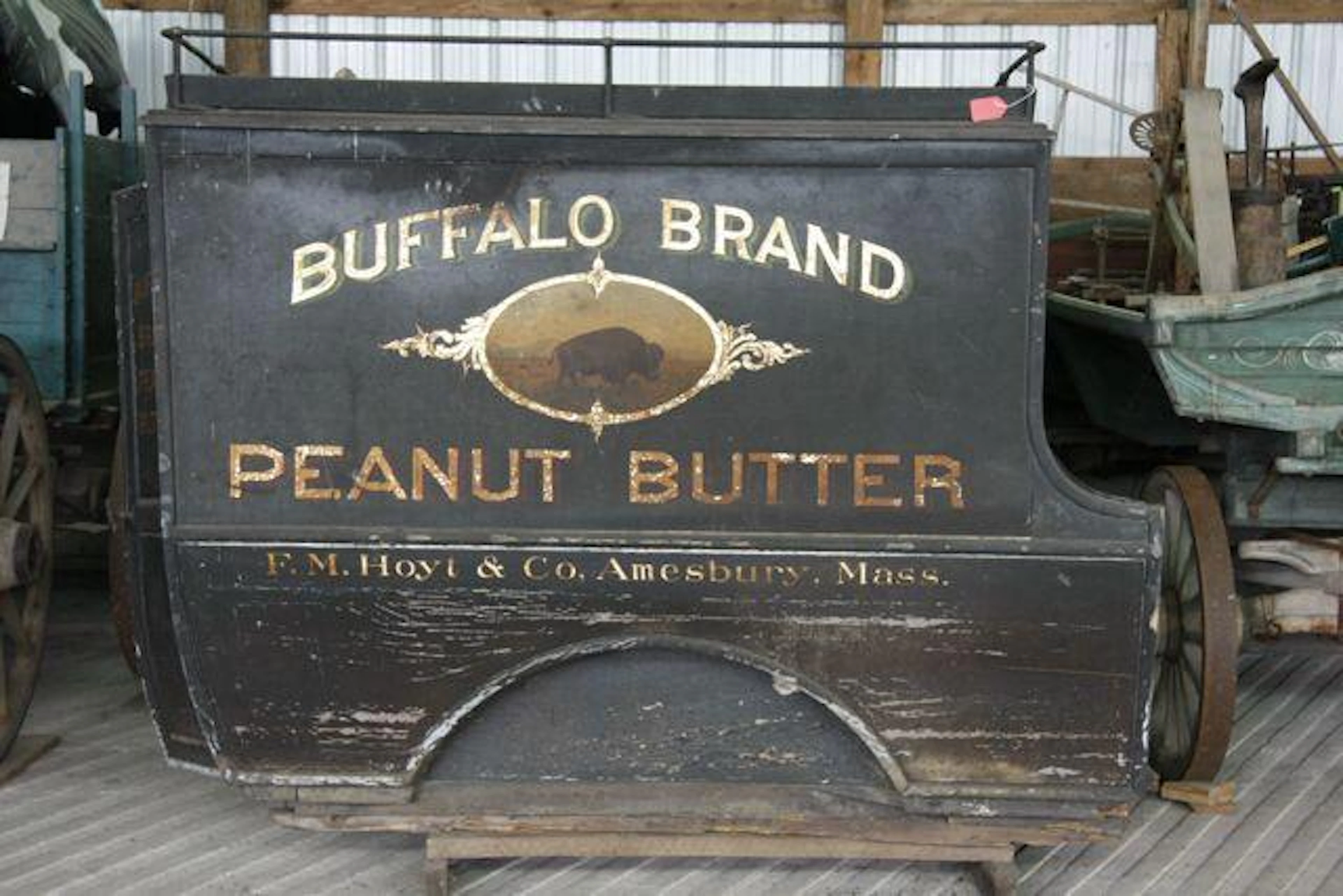 A circa 1910, motor deliverey truck body,