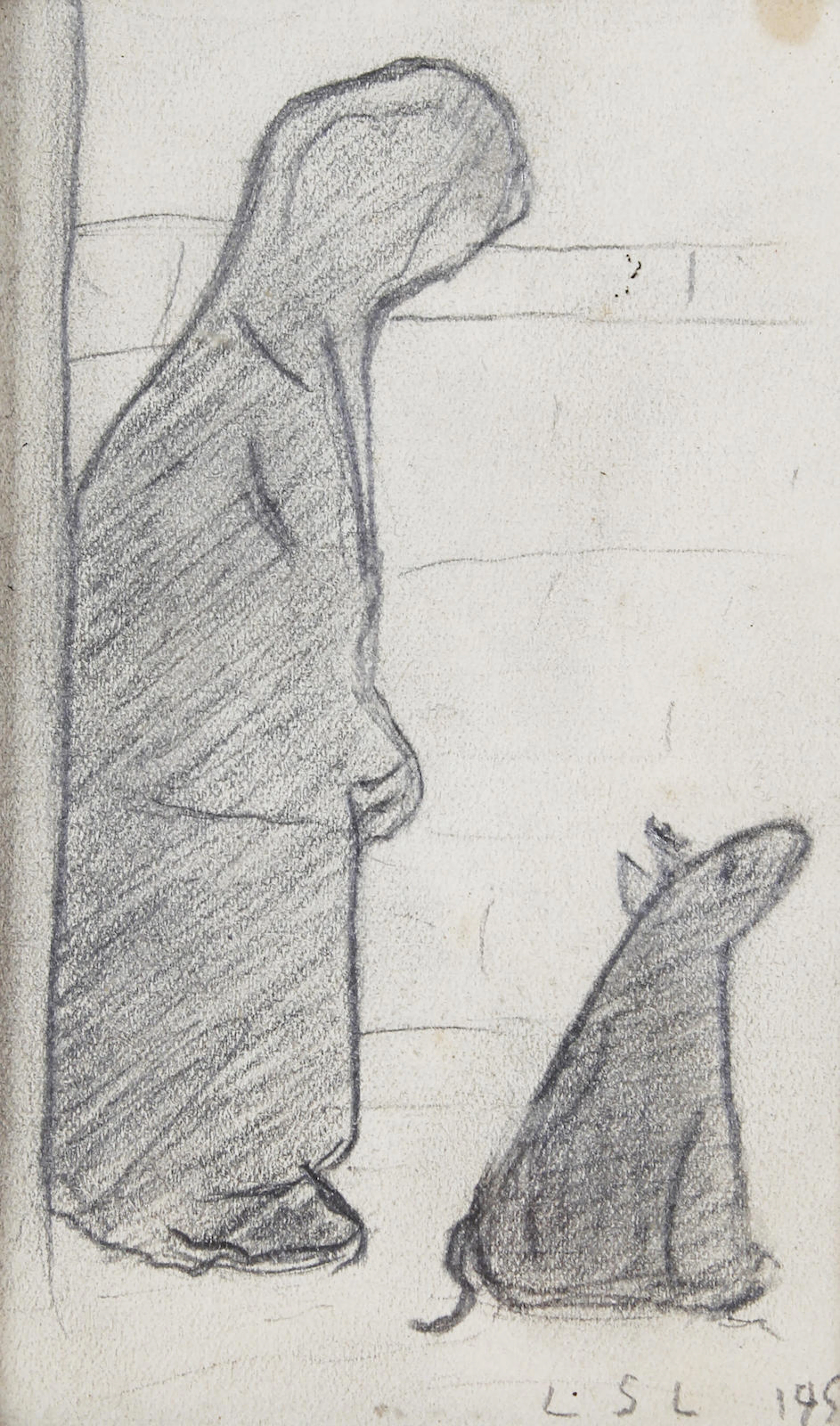 Woman and dog
