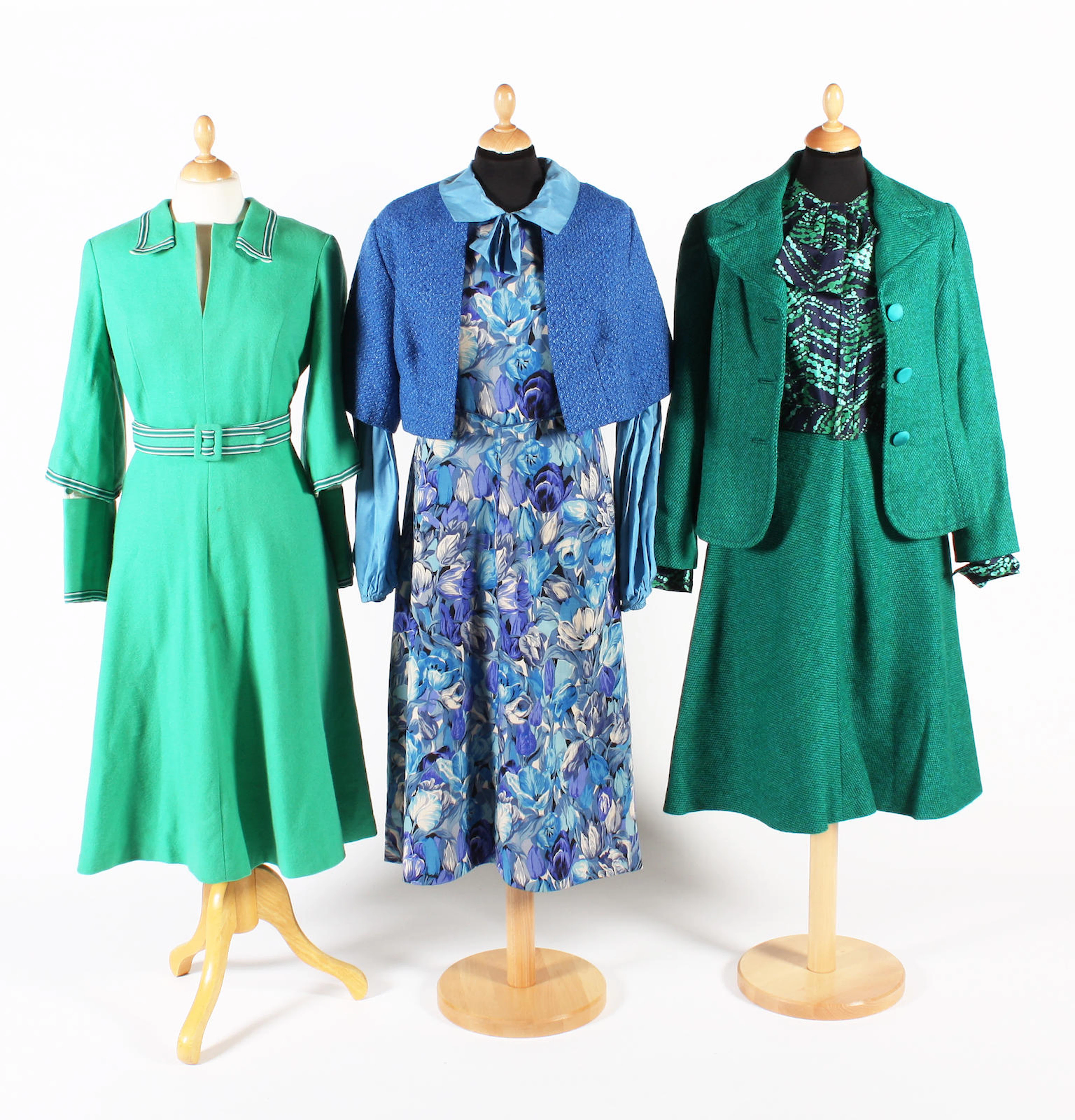 A group of 1960-70s wool garments