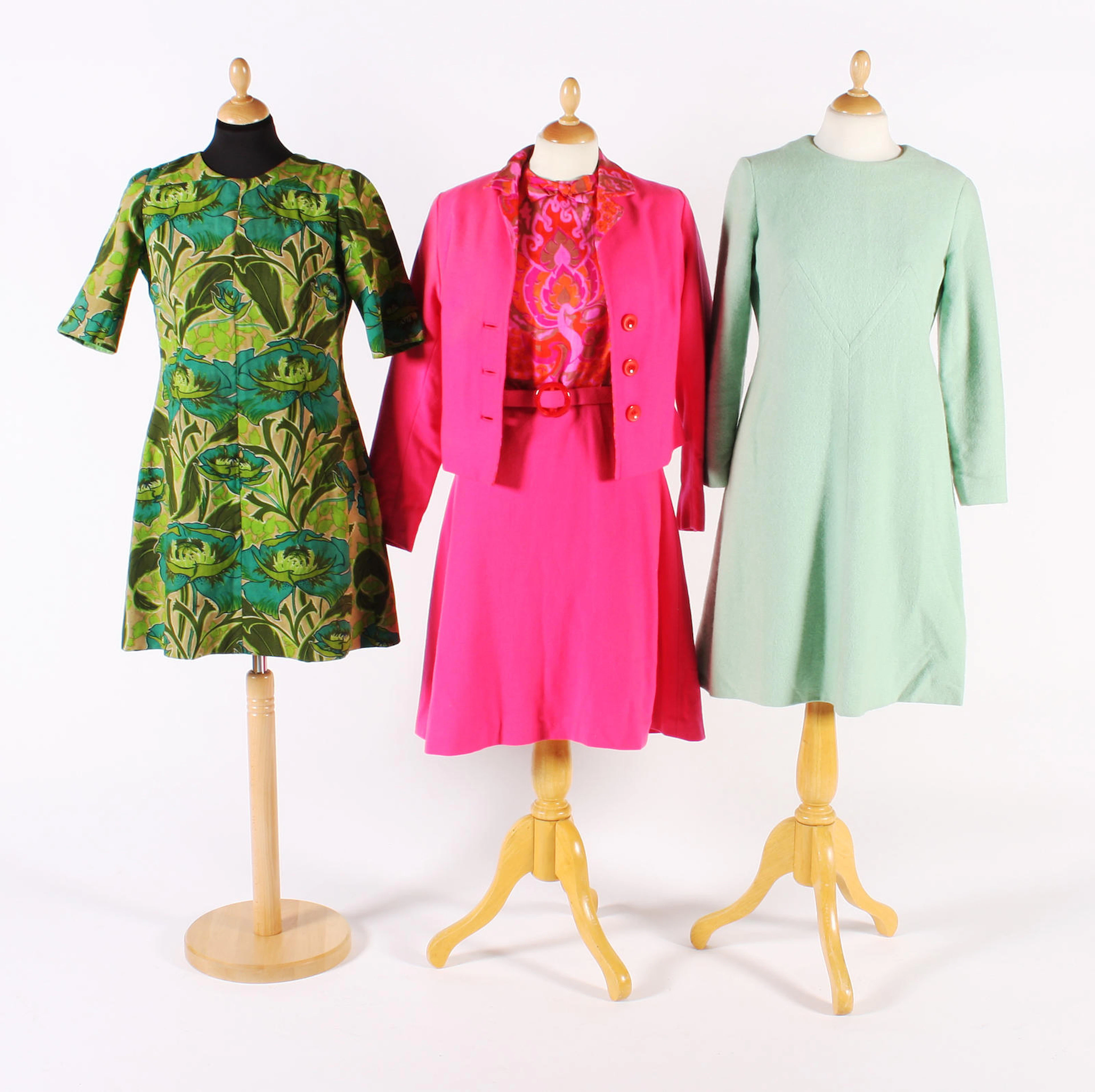 A group of 1960-70s wool garments