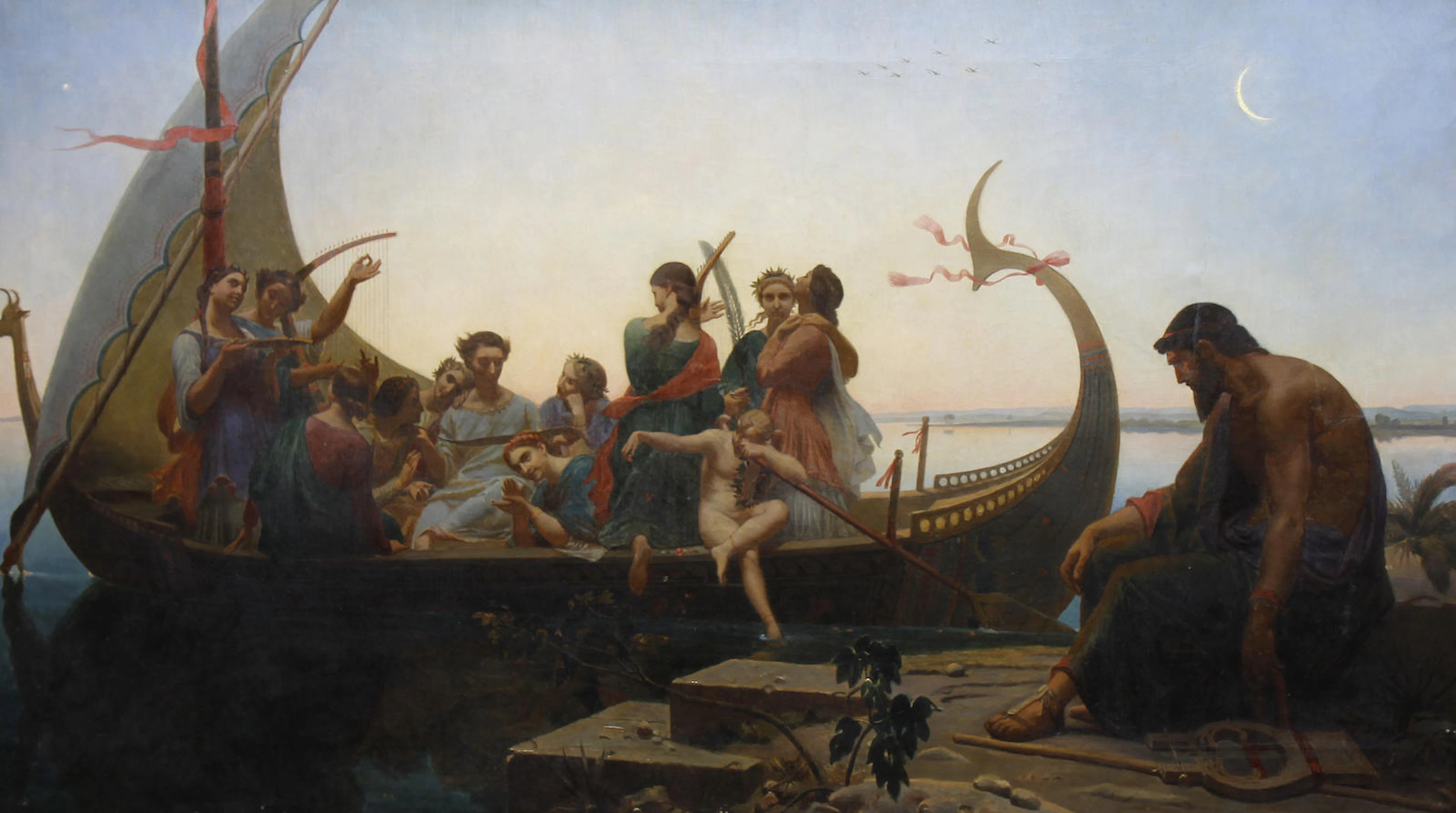 After Marc Gabriel Charles Gleyre Mythological scene