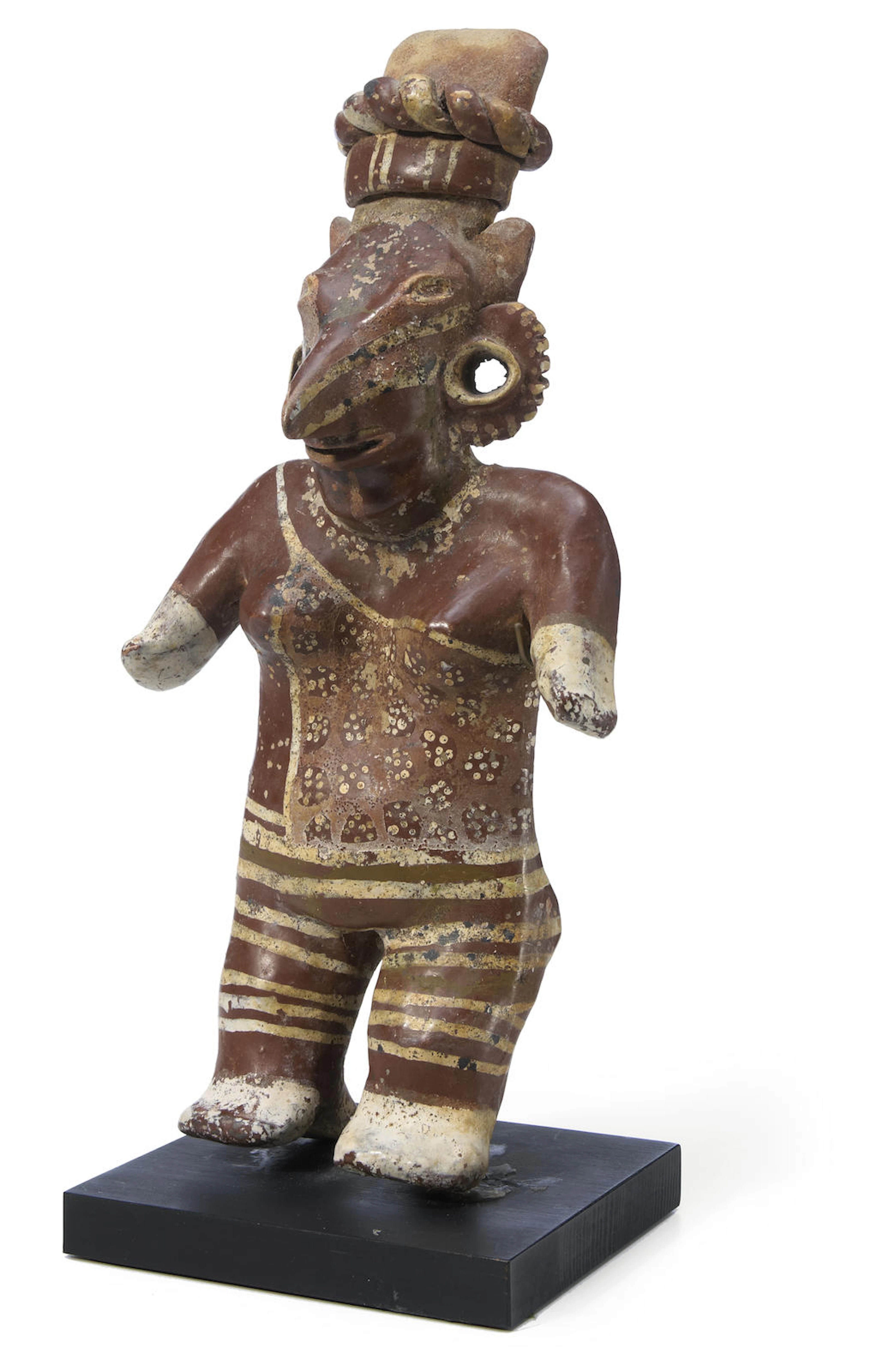 Jalisco Standing Female, Tala-Tonalá Style,Protoclassic, ca. 100 B.C. - A.D. 250