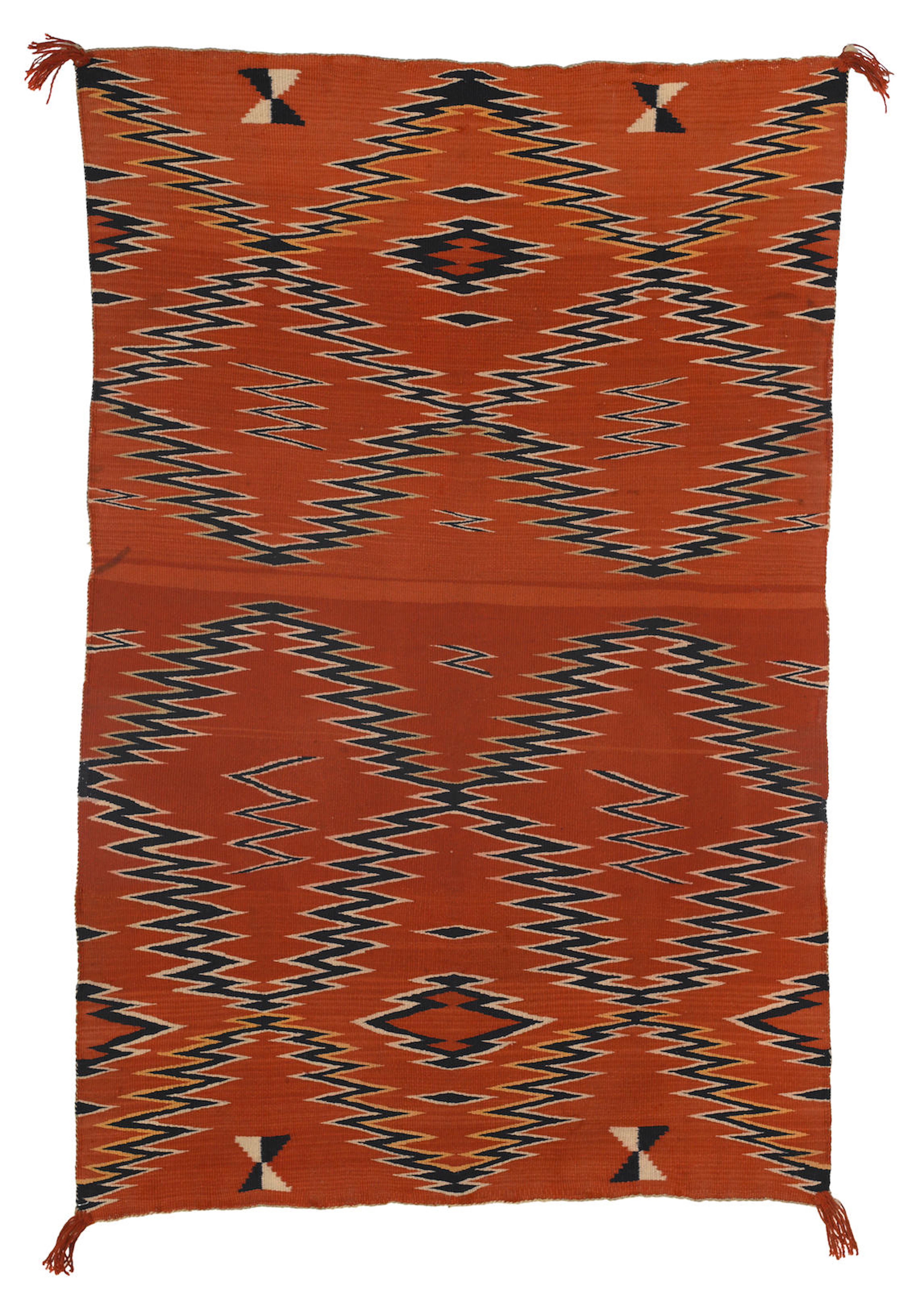 A Navajo late classic/early transitional child's blanket