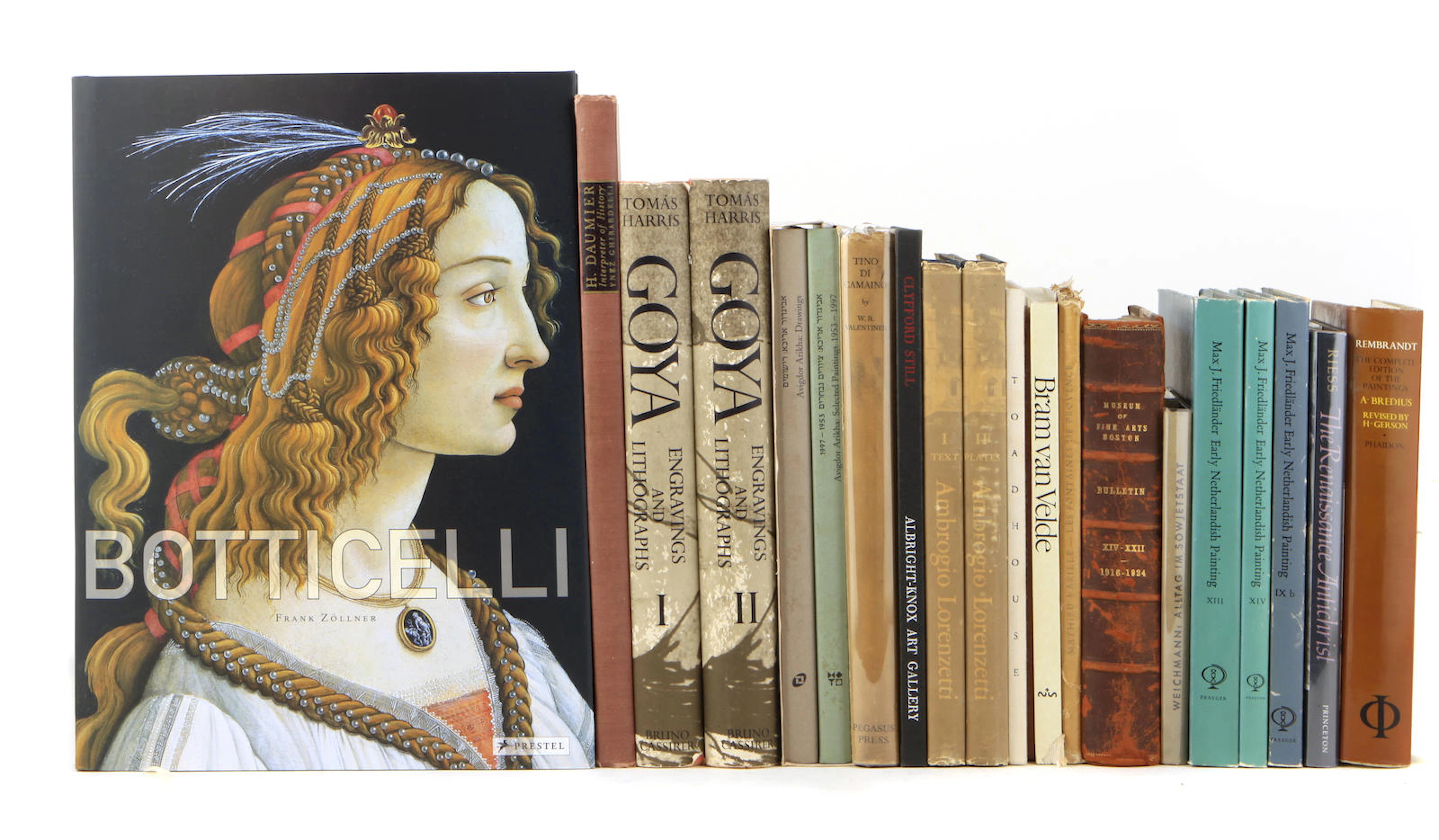 ART. A large group art titles, mostly monographs.