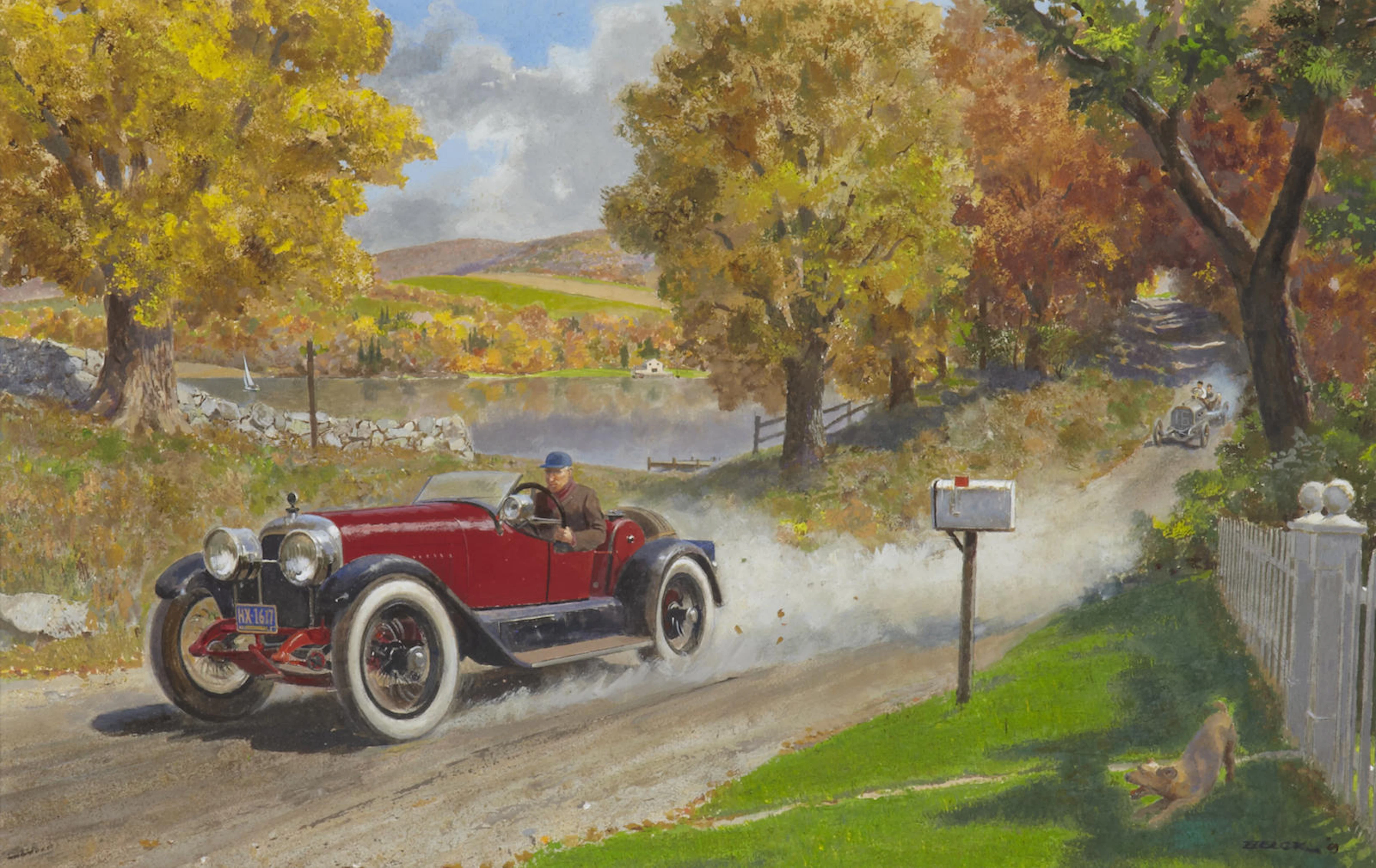 Peter Helck, Libaire Raises the Dust, c. 1969,