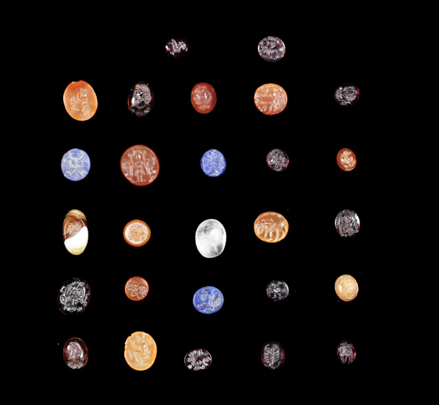 Twenty-seven Sasanian intaglios 27