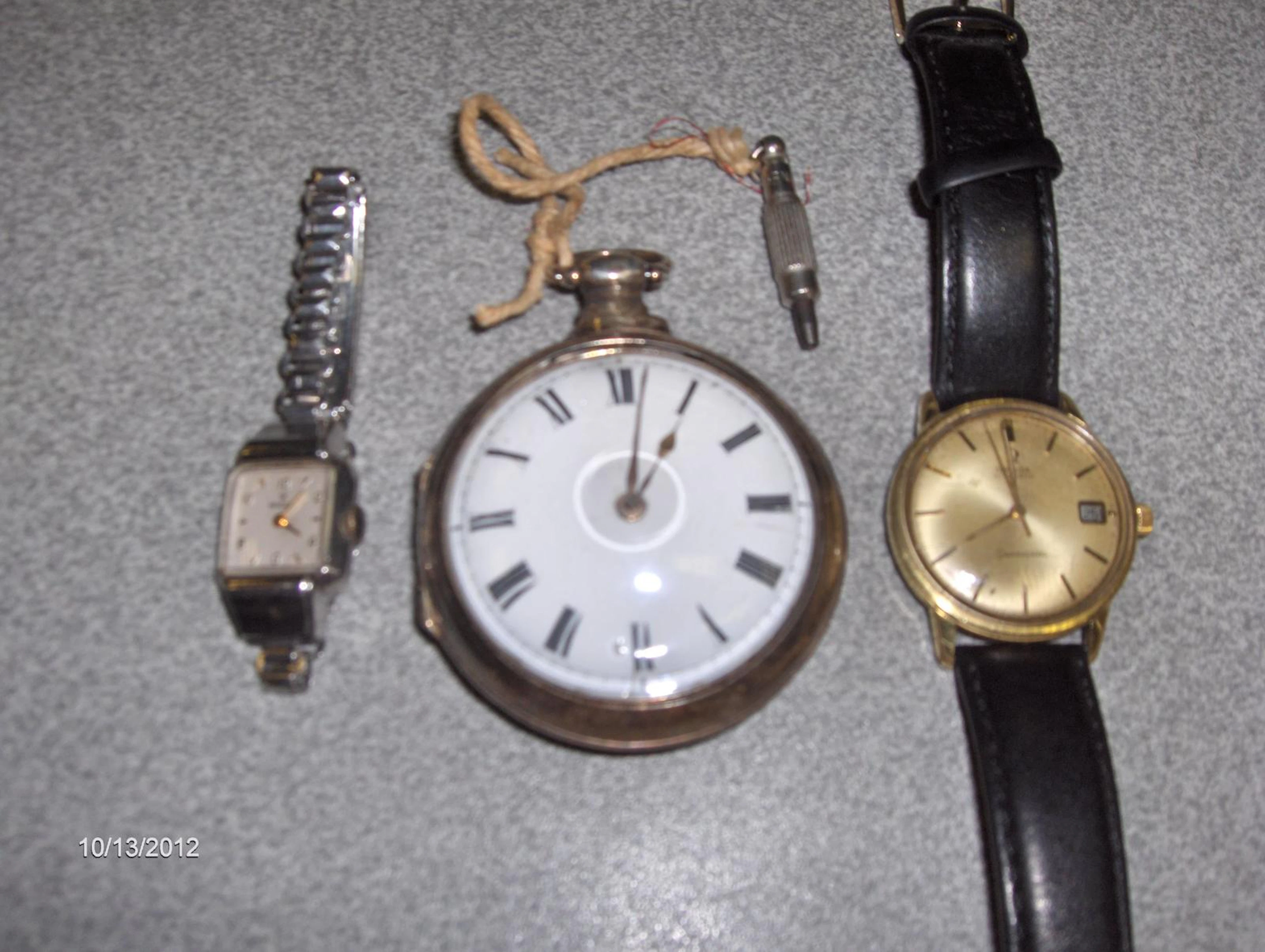 An English Silver Pair Cased Pocket Watch By Joseph Wells of South Mimms 1781, 3