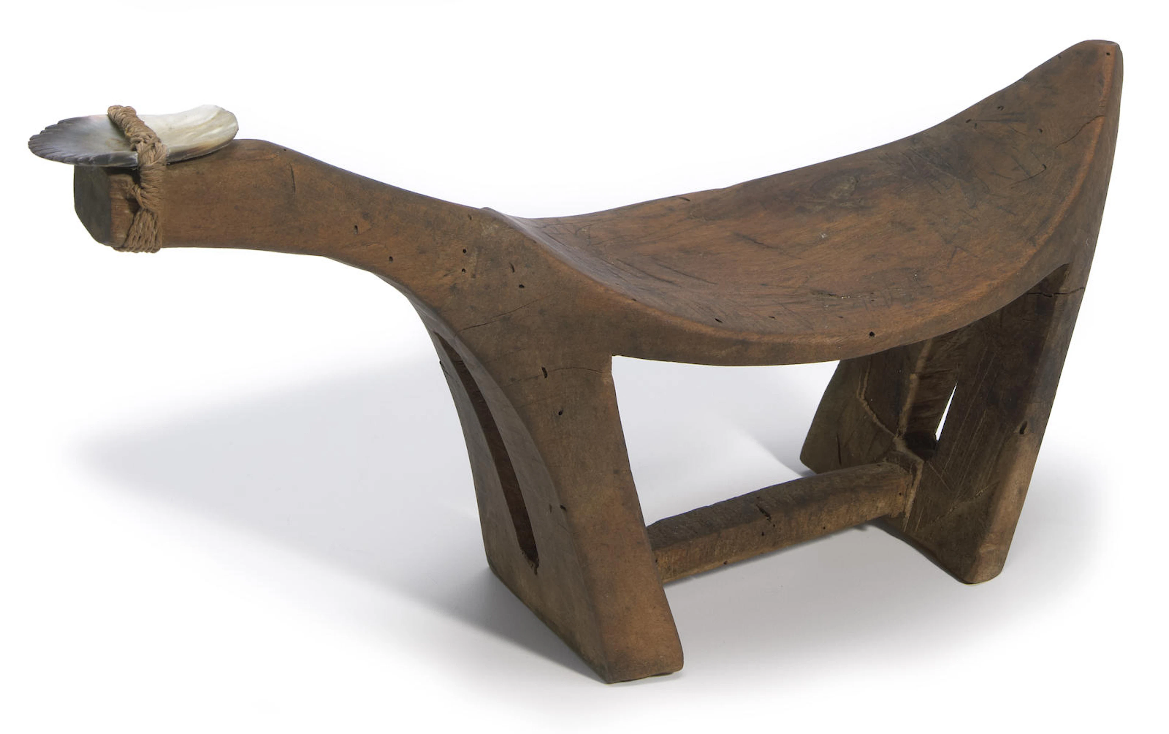 Miniature Coconut-Grating Stool, Nukuoro Atoll, Caroline Islands