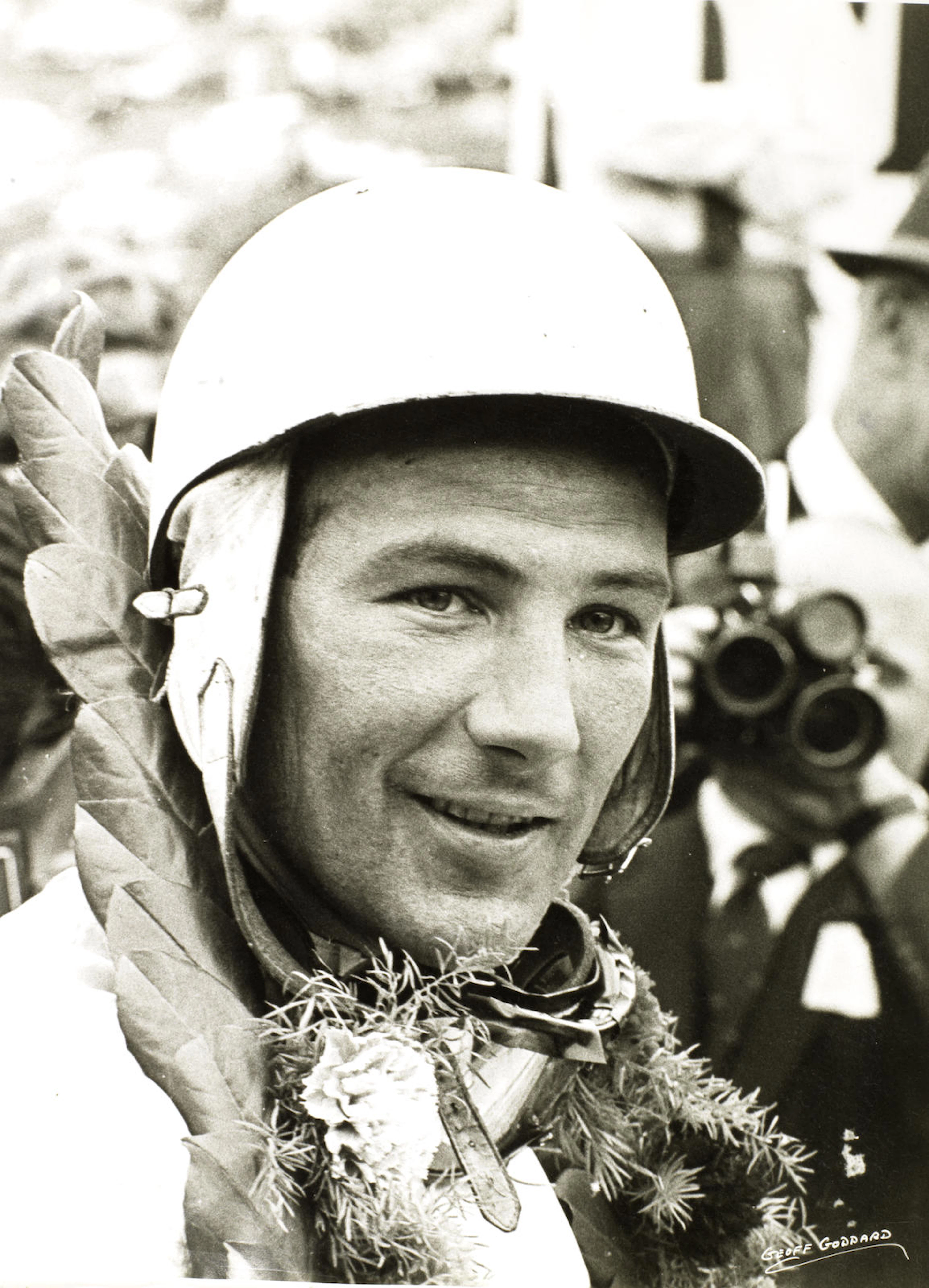 Photographic portraits of racing drivers,