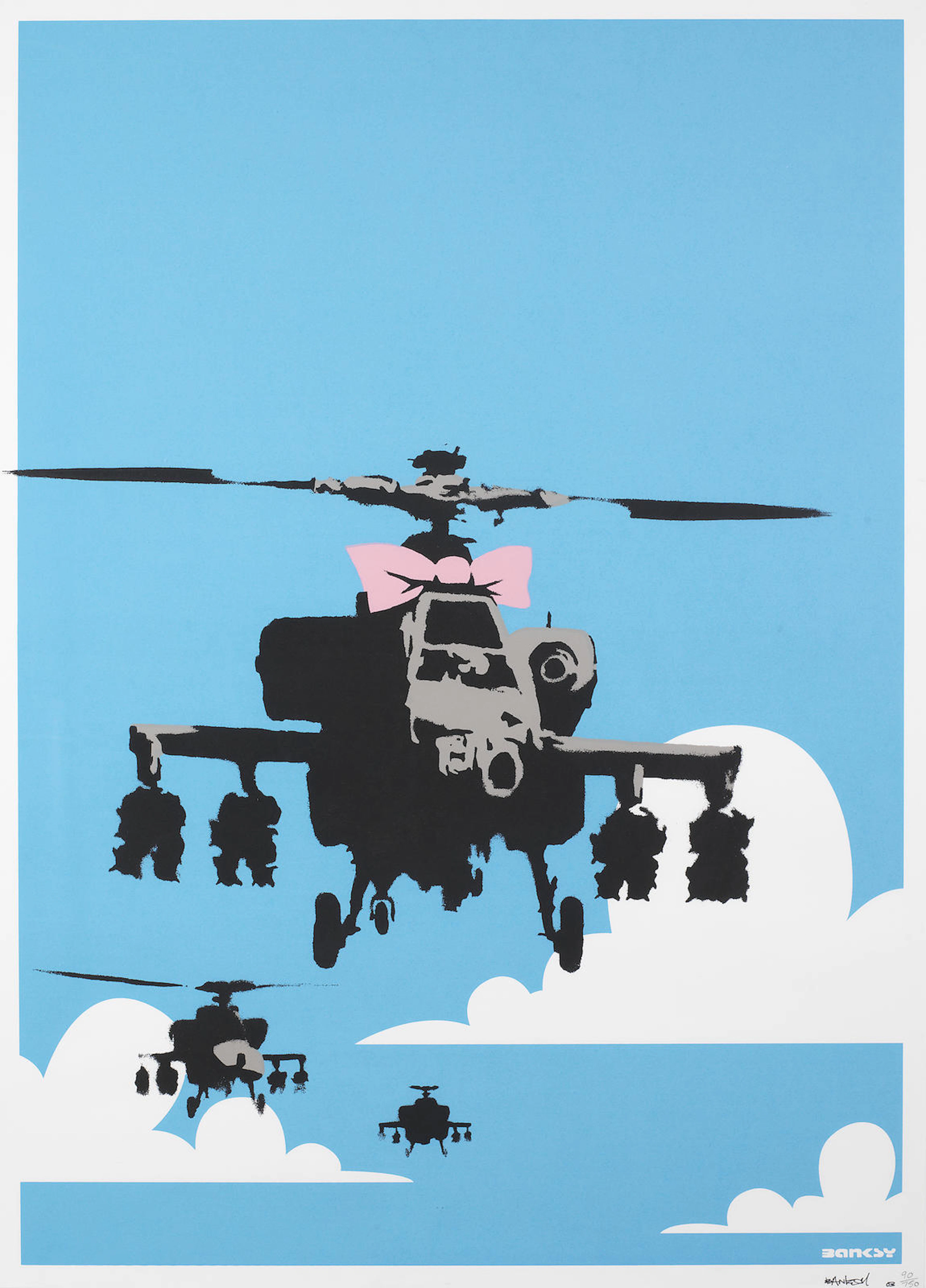Banksy (b. 1975) Happy Choppers