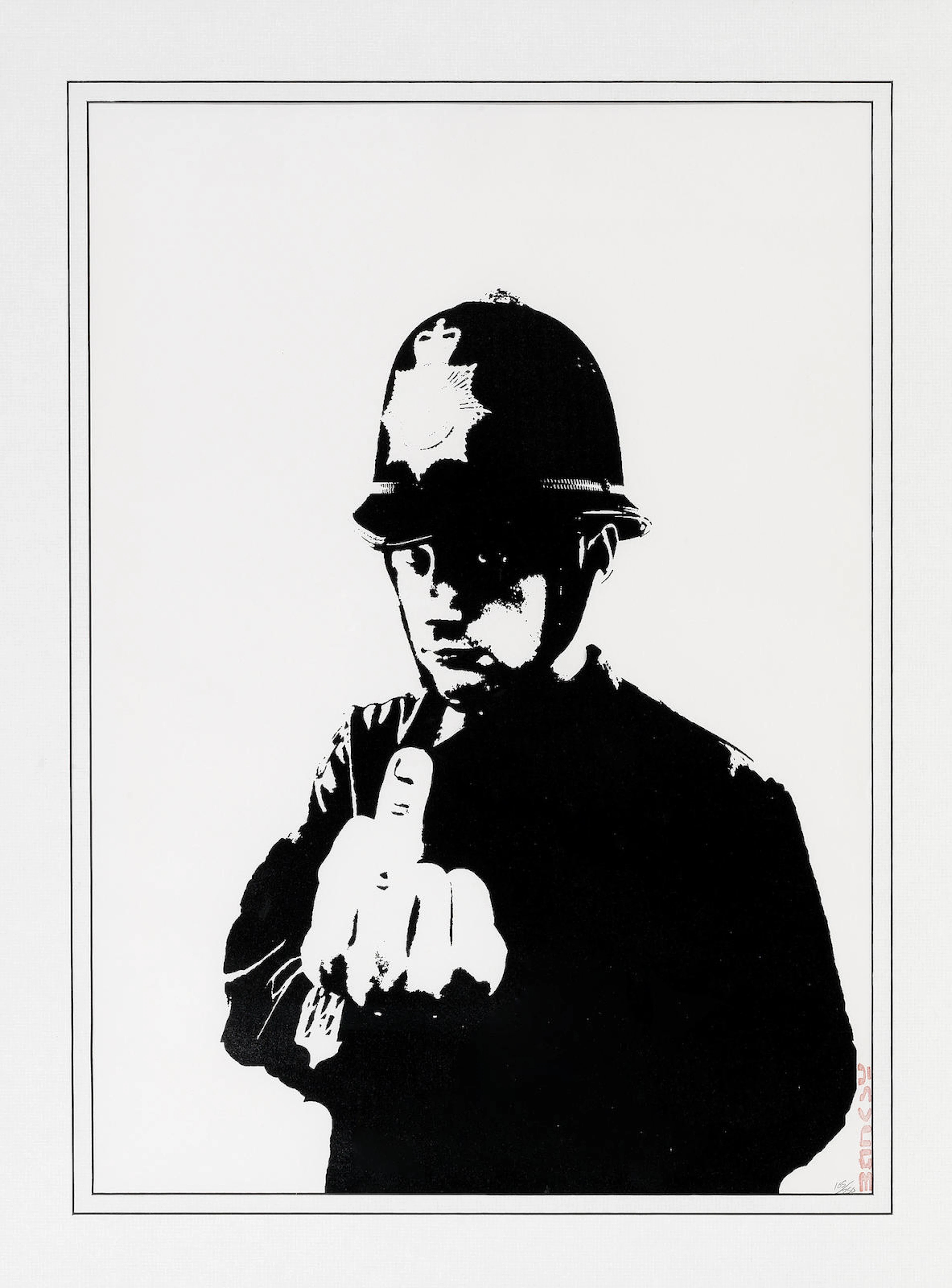 Banksy (b. 1975) Rude Copper