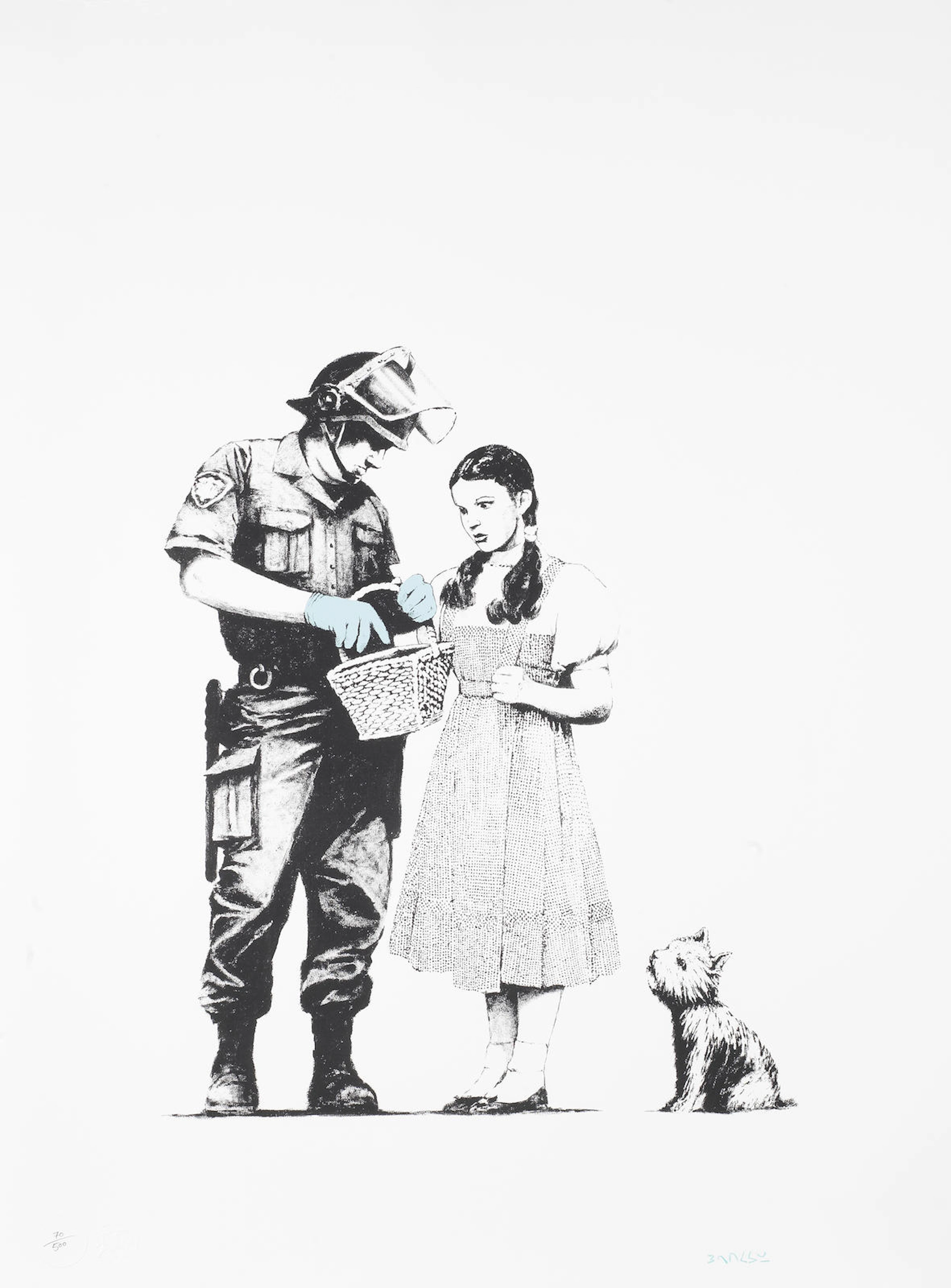 Banksy (b. 1975) Stop and Search