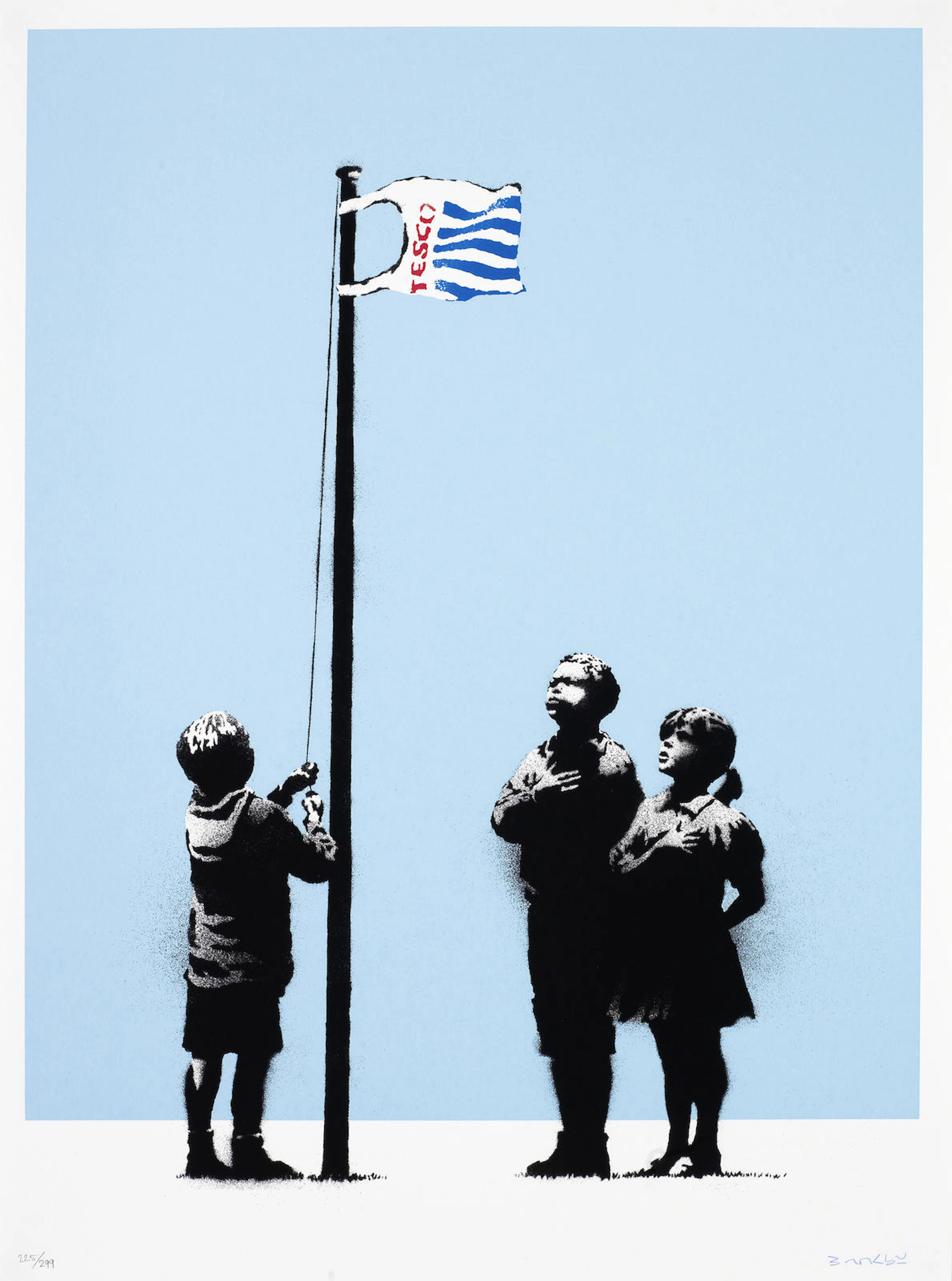 Banksy (b. 1975) Very Little Helps
