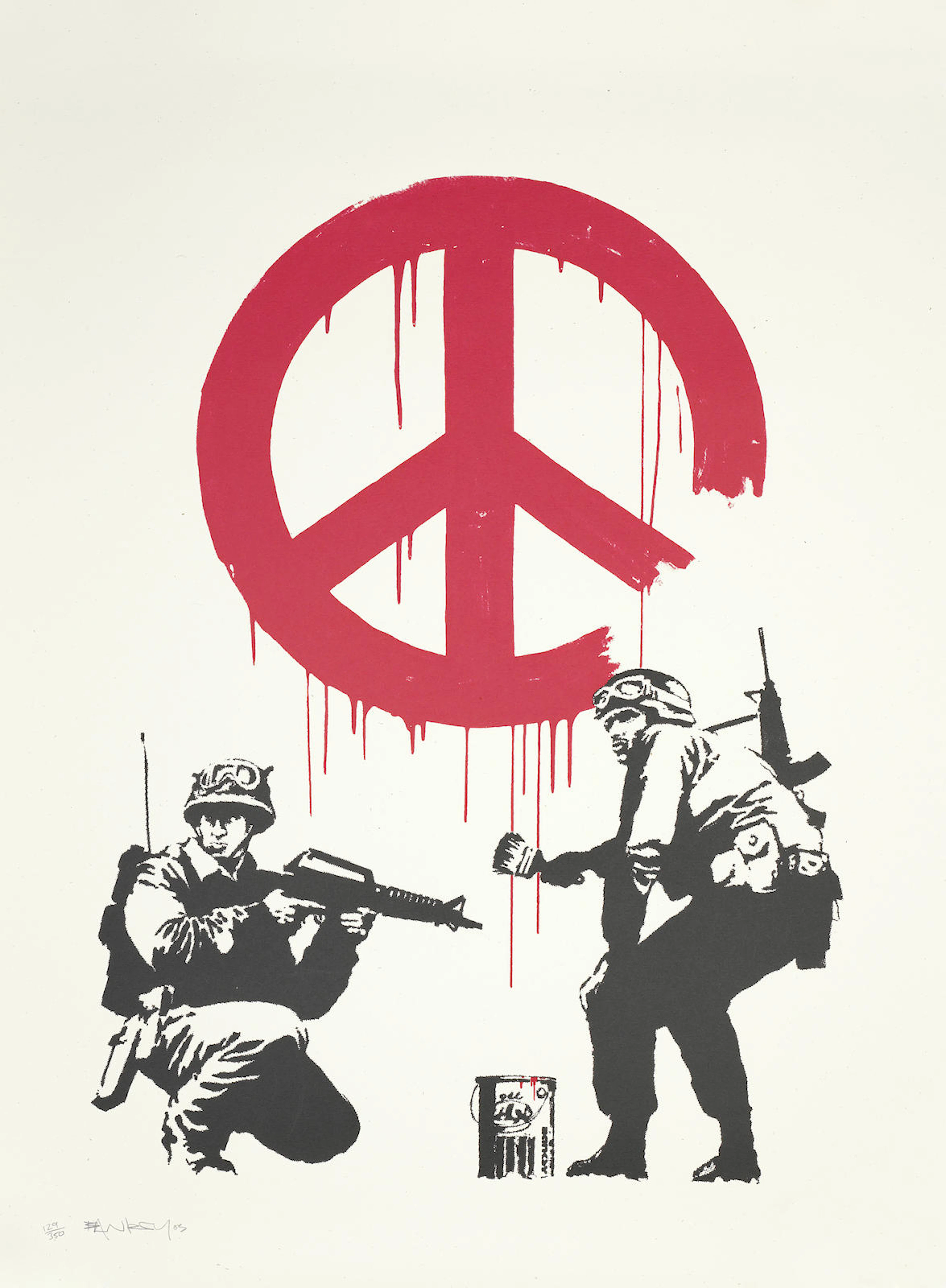 Banksy (b. 1975) CND Soldiers
