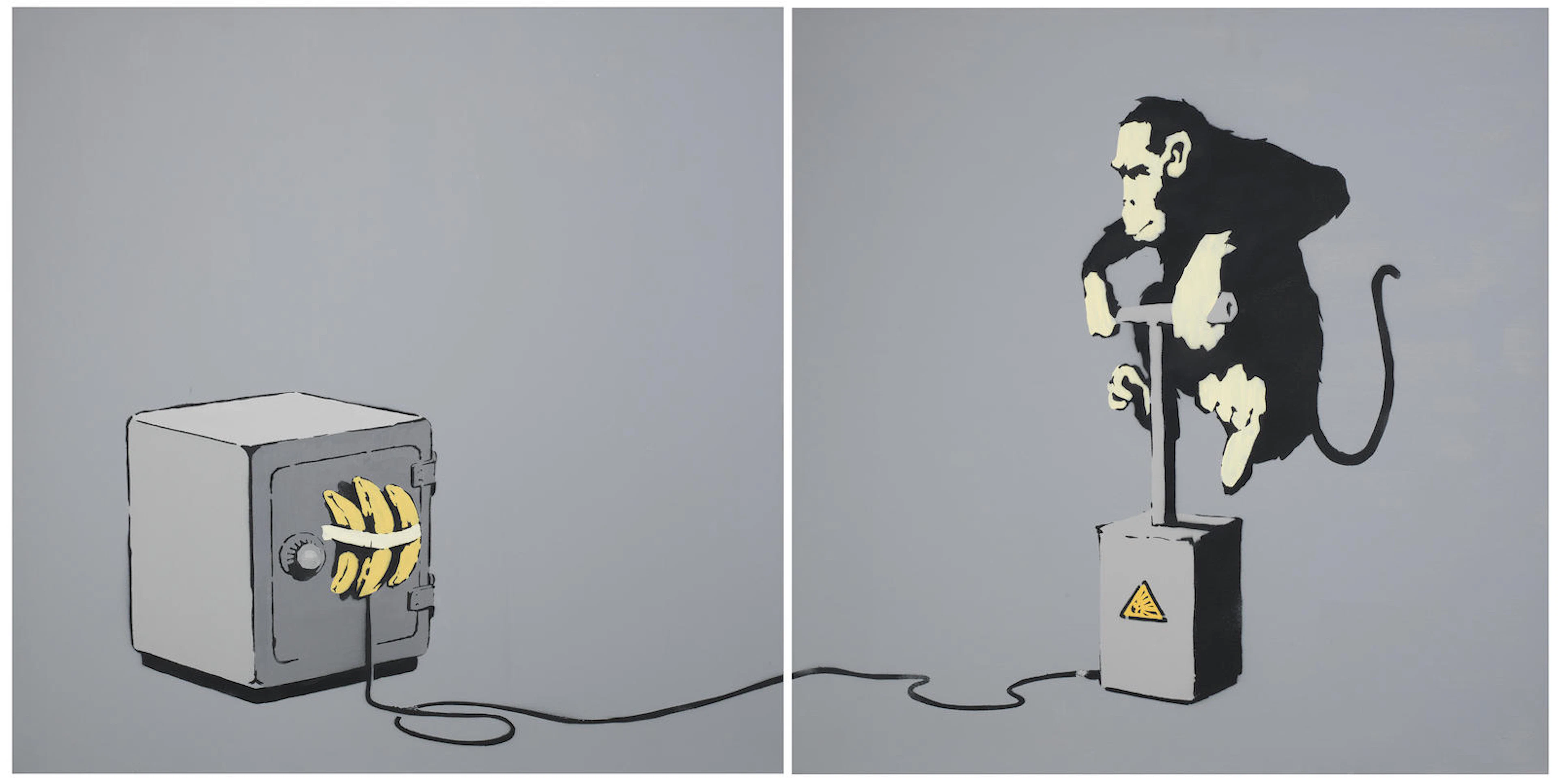 Banksy (b. 1975) Monkey Detonator