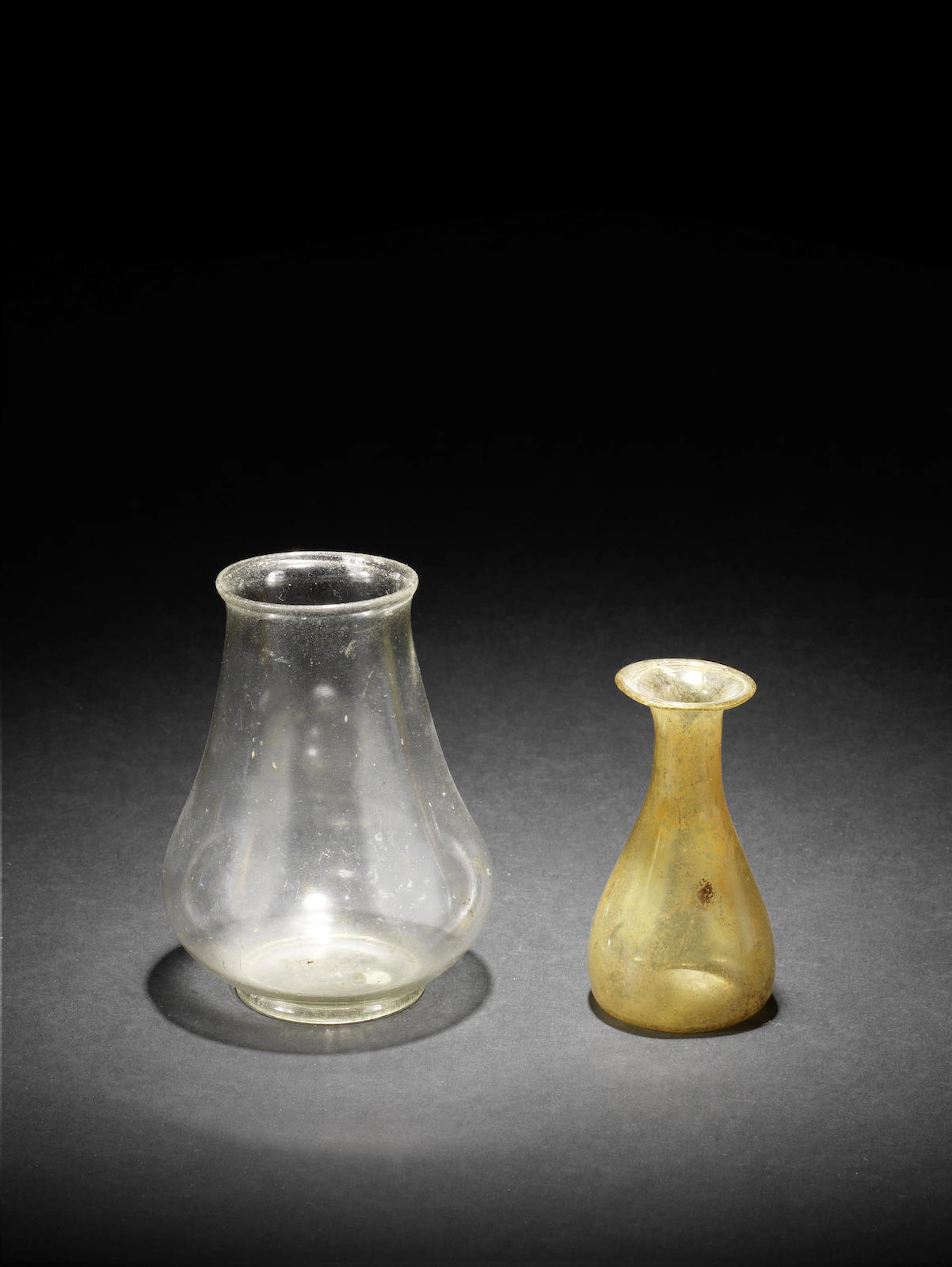 Two Roman glass vessels 2