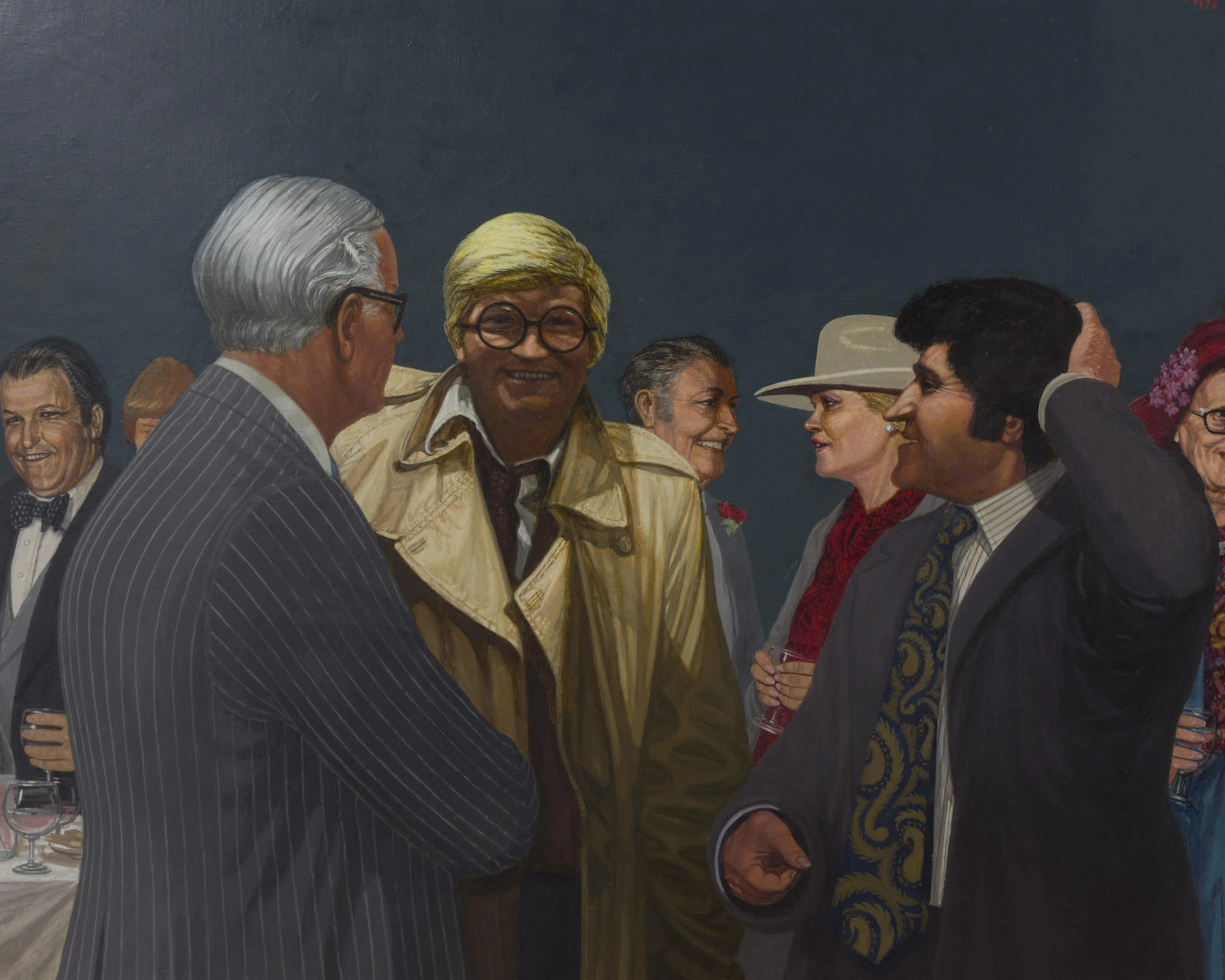 The Publishing Party with David and Paul Hockney