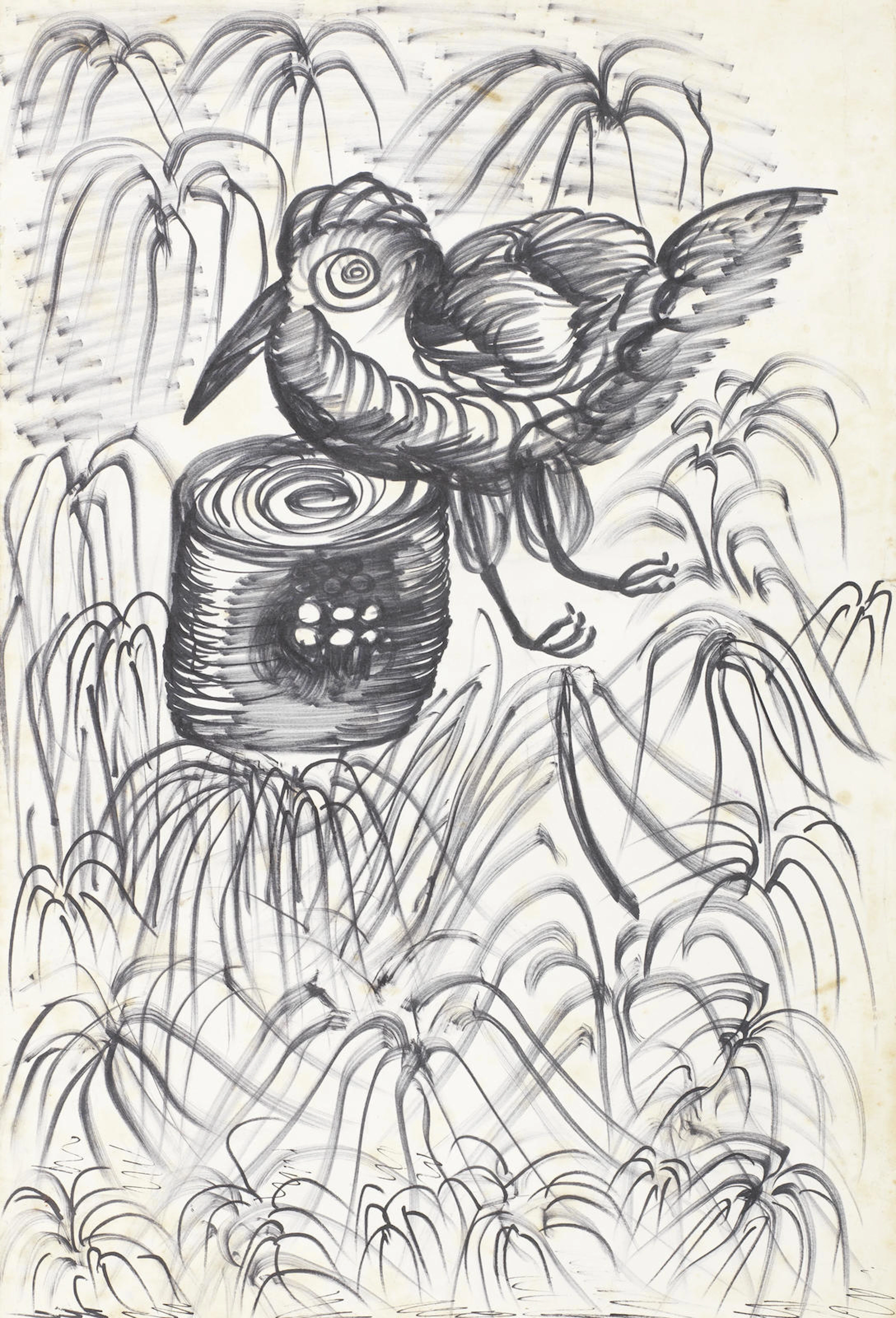 A set of eight drawings