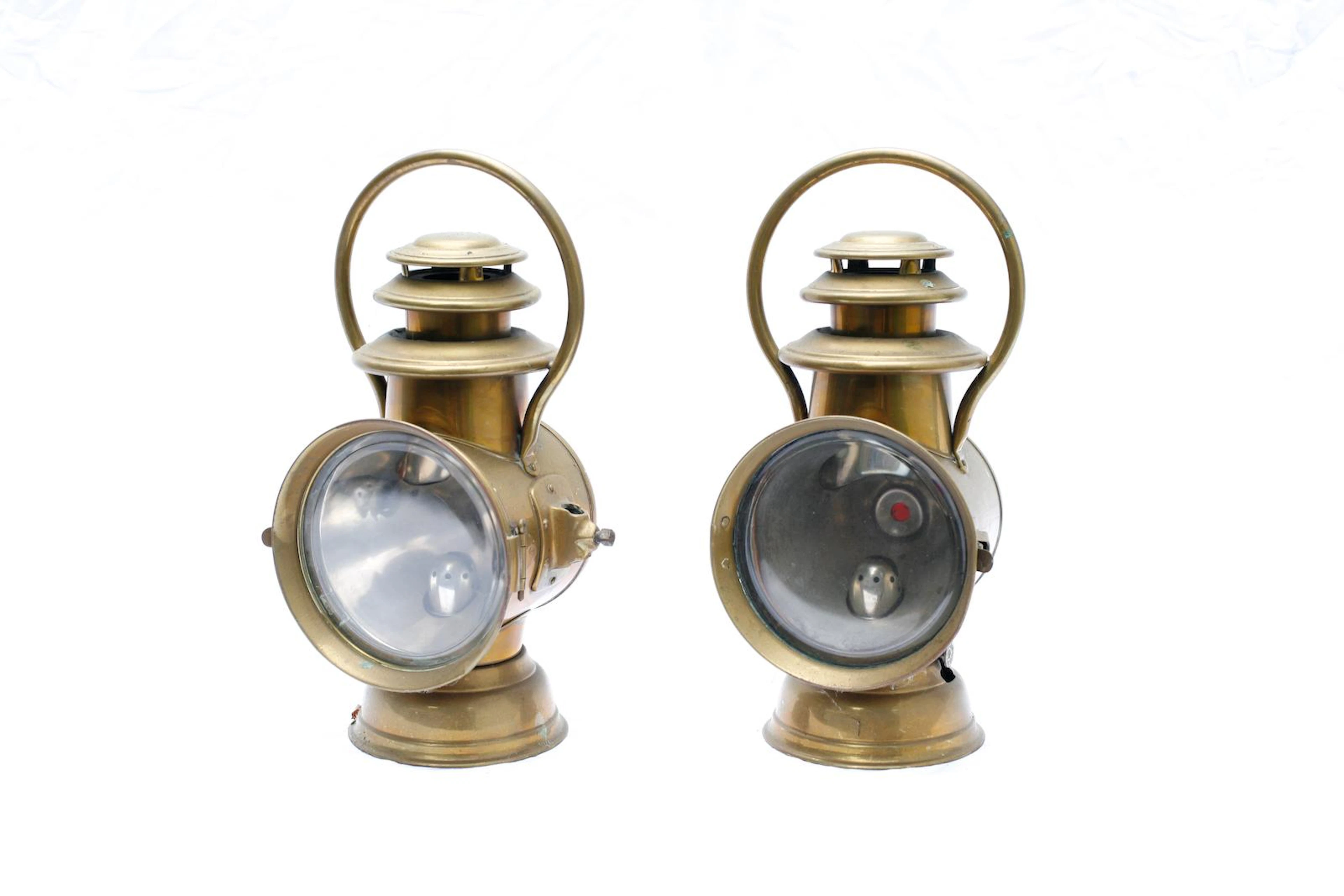 A Dietz-Orient Oil side lamp,
