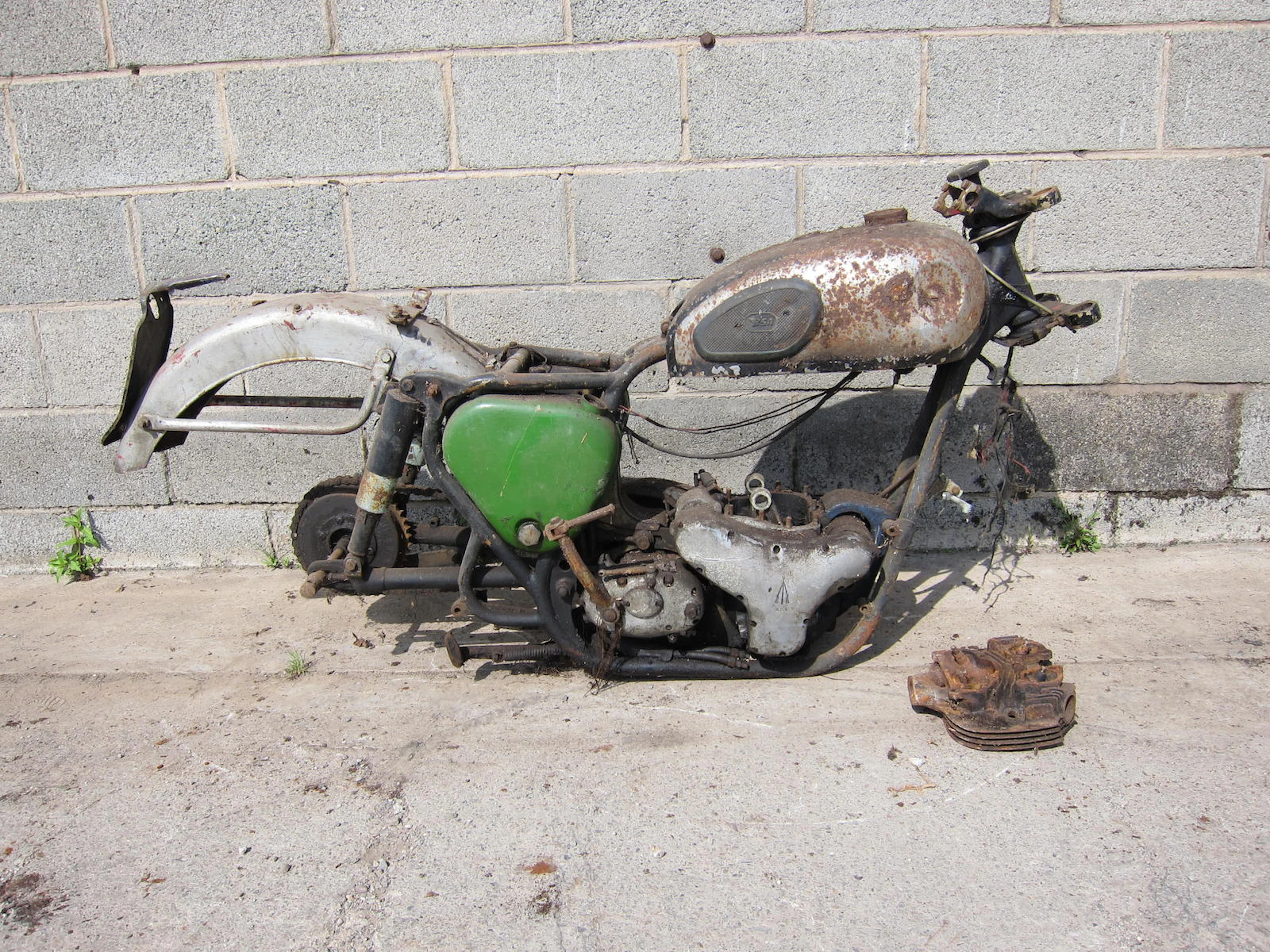 1955 BSA 646cc A10 Golden Flash Project Registration no. 336 ARA Frame no. CA7 14842 Engine no. CA10 7976