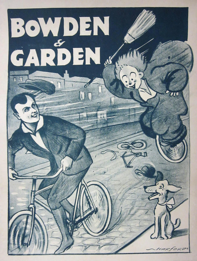A Bowden and Garden poster by Harford,